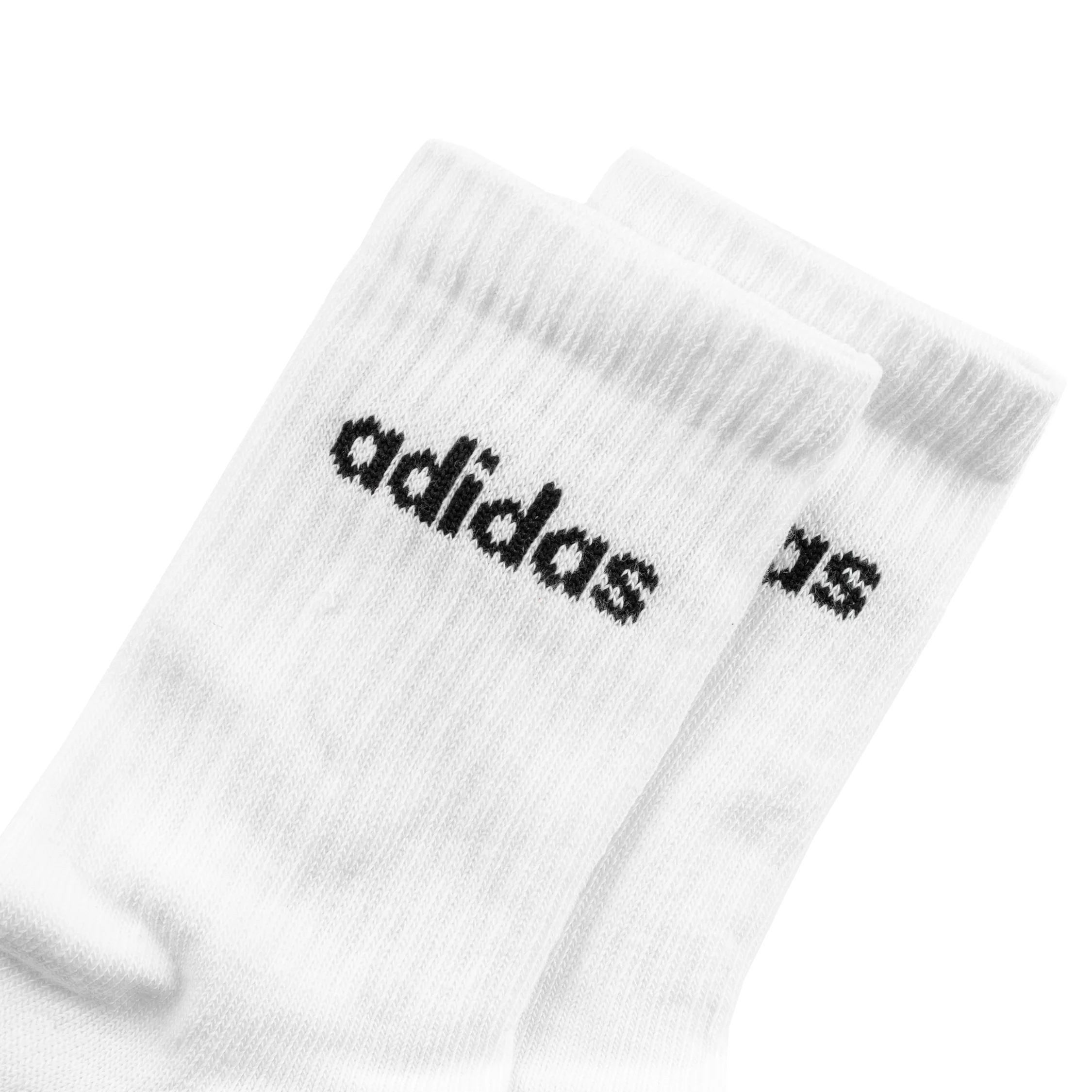 Adidas Cushioned Linear Crew Socks 6 Pack - Image 2
