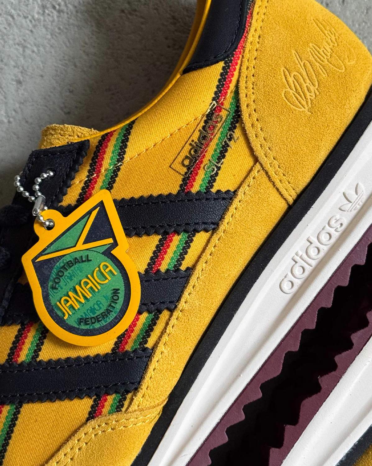 Adidas x Jamaica Football Federation x Bob Marley SL 72 RS *Away* - Image 3