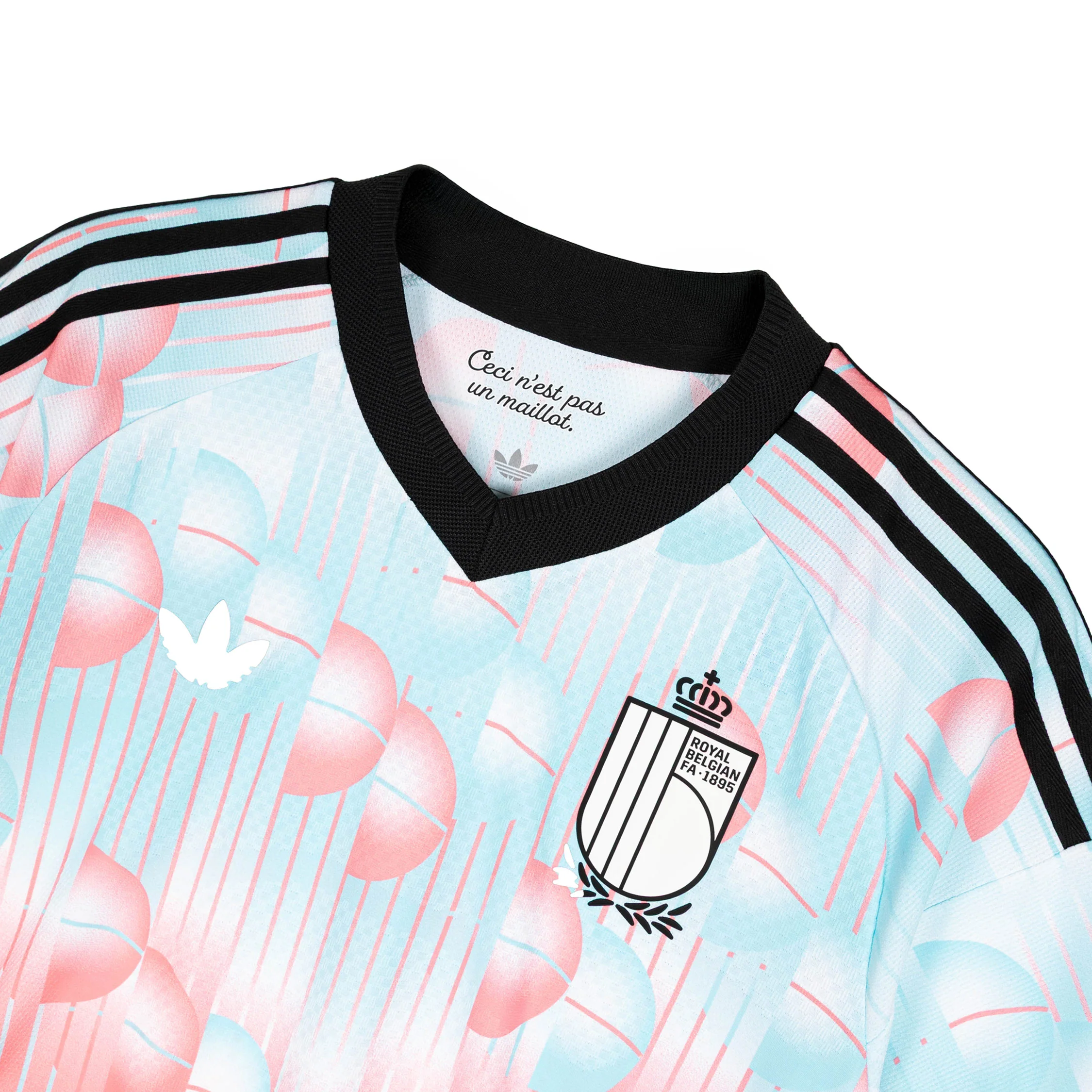 Adidas	Belgium 26 Away Authentic Jersey - Image 2