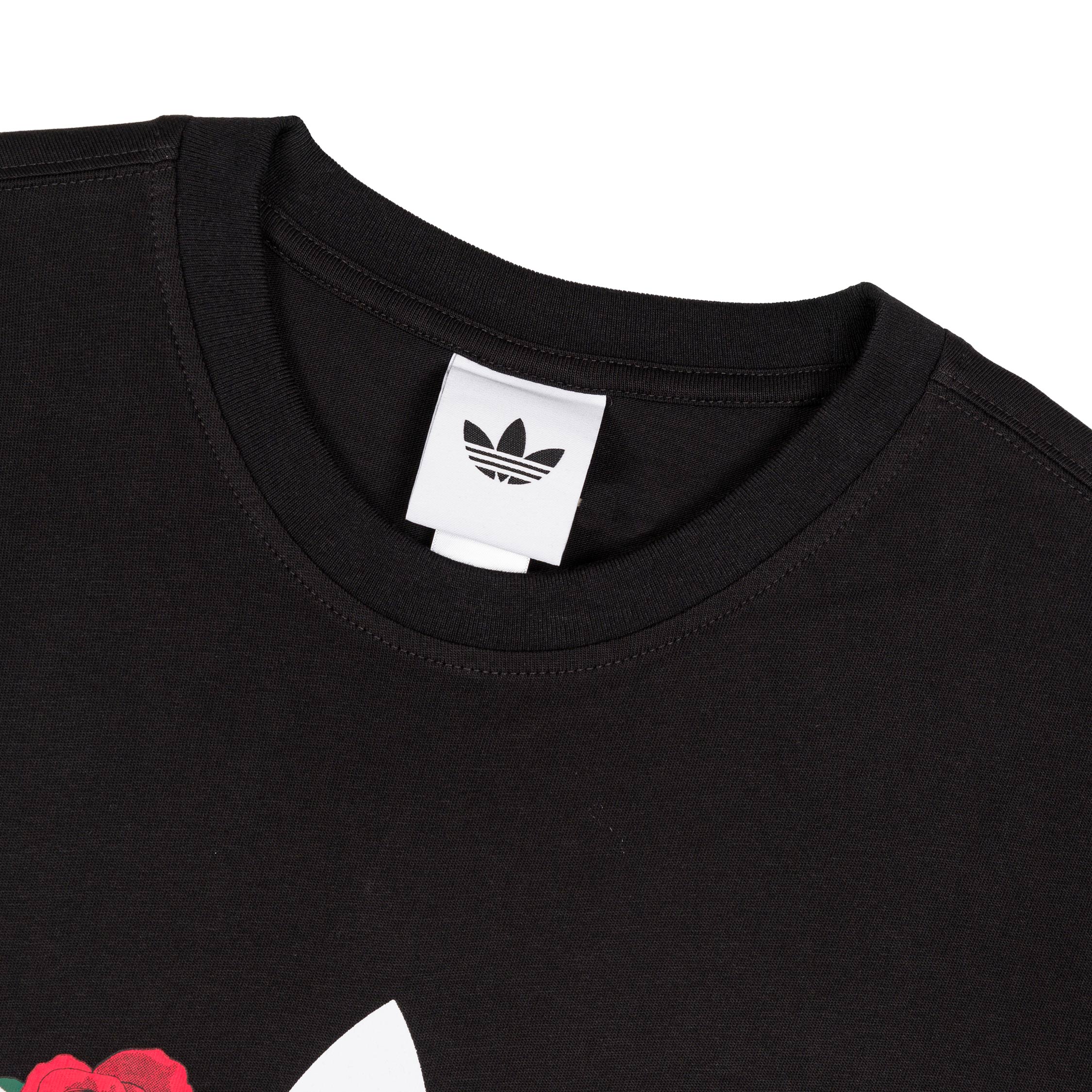 Adidas	Trefoil Series Roses T-Shirt - Image 2