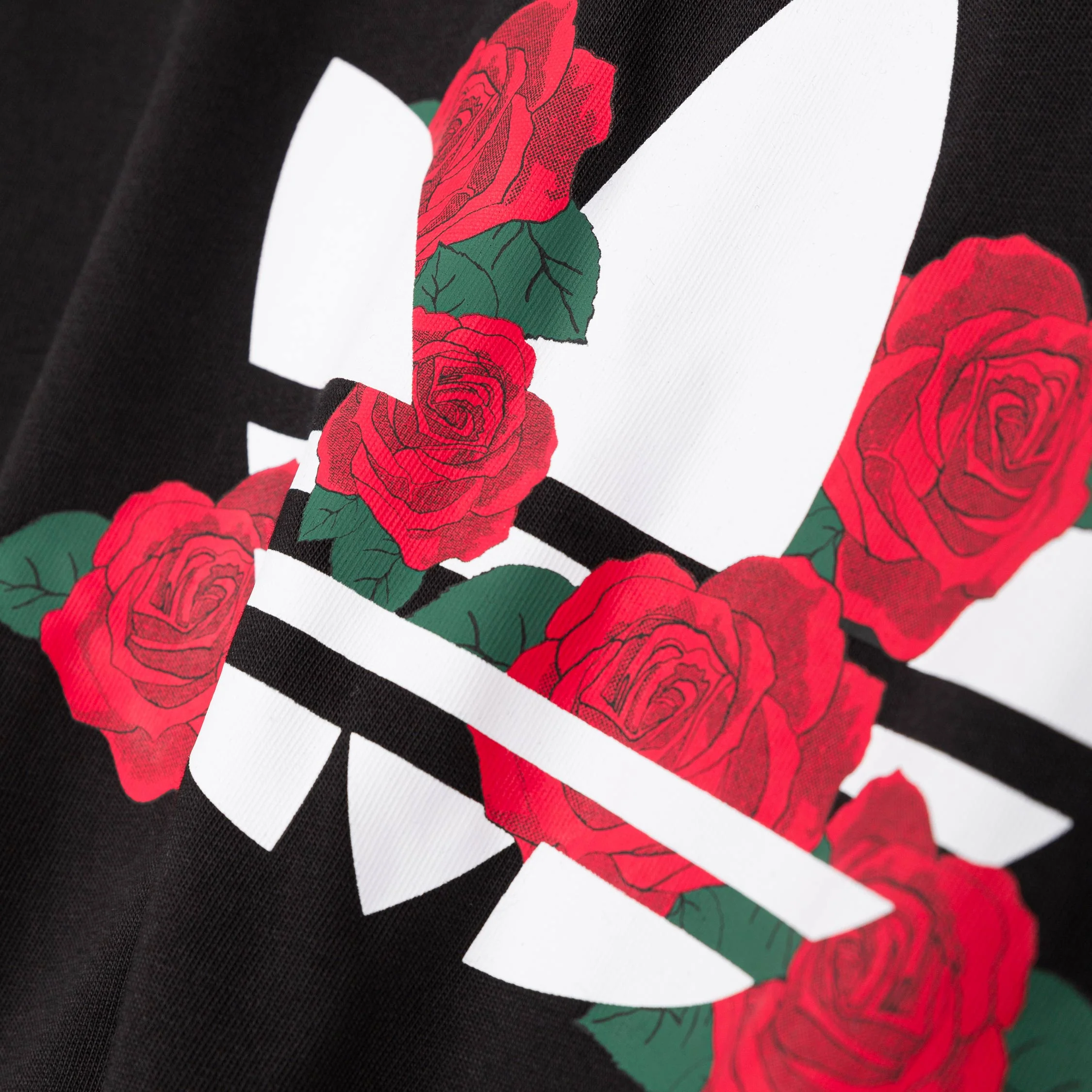 Adidas	Trefoil Series Roses T-Shirt - Image 3