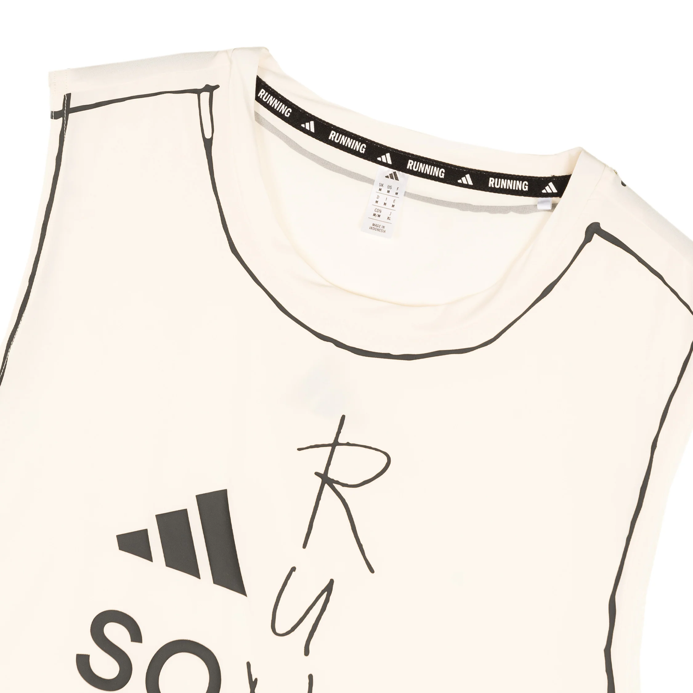 Adidas	x Song for the Mute Adi365 Running Tank Top - Image 3
