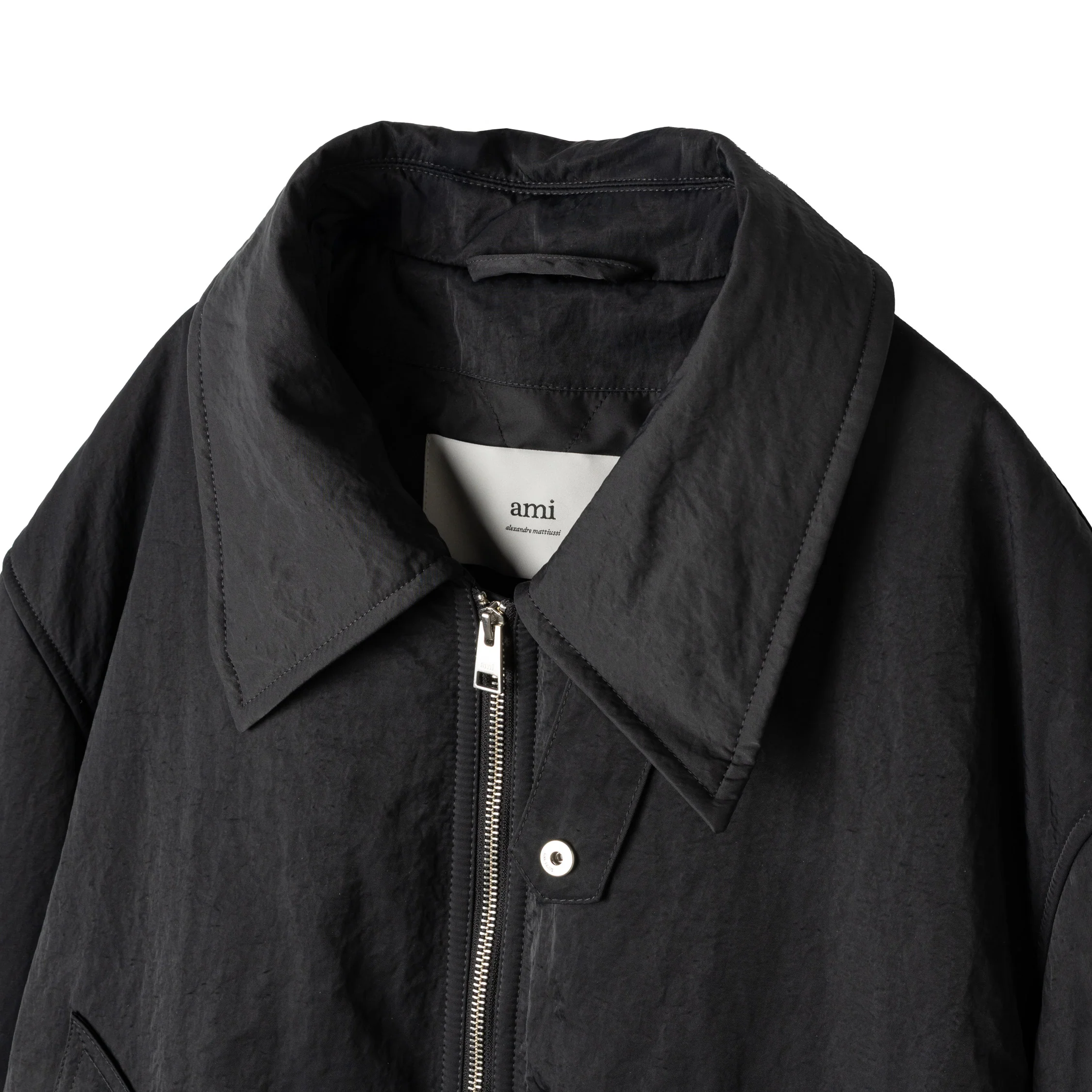 AMI Paris Padded Bomber Jacket - Image 3