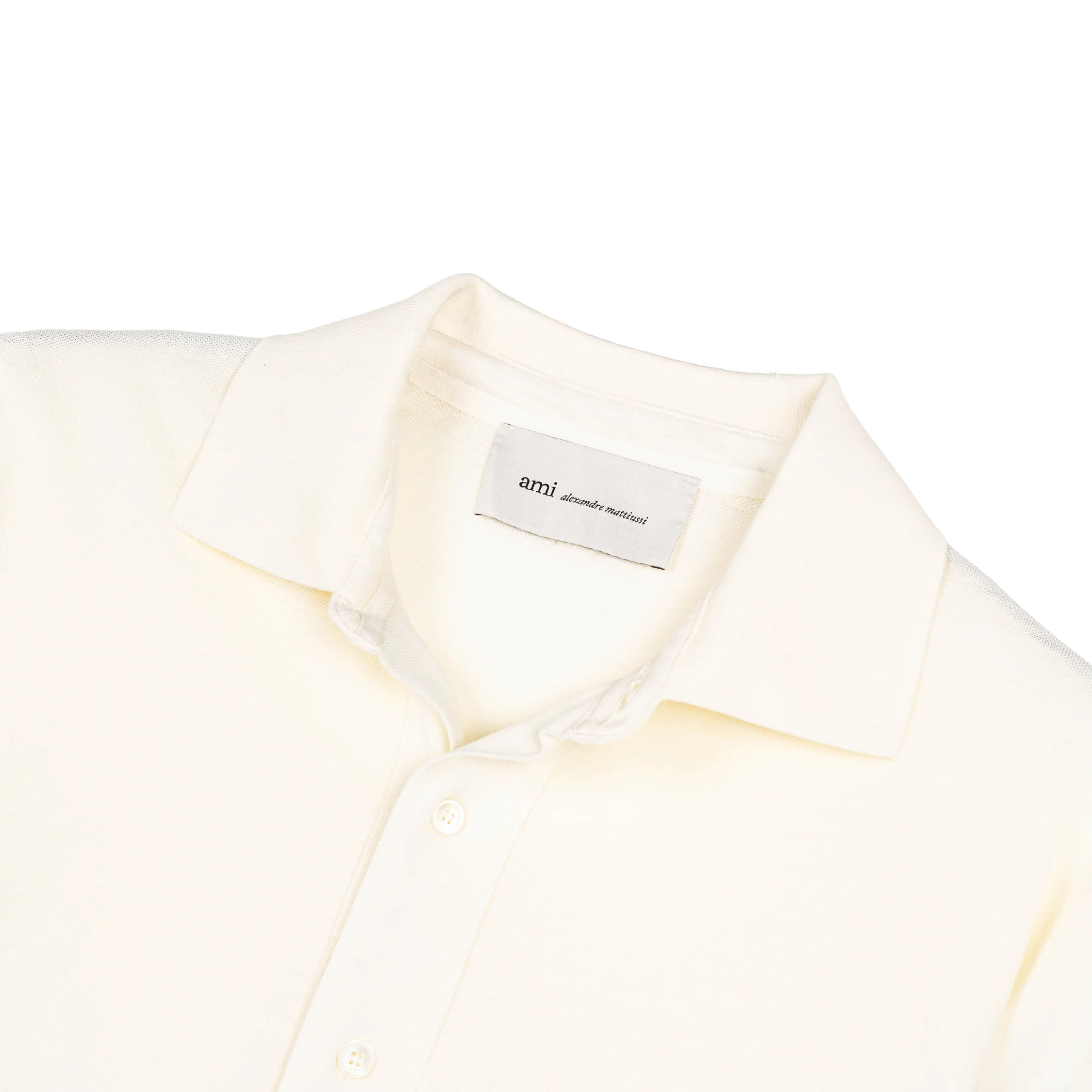 AMI Paris	Alexandre Mattiussi Embroidery Boxy Polo - Image 2