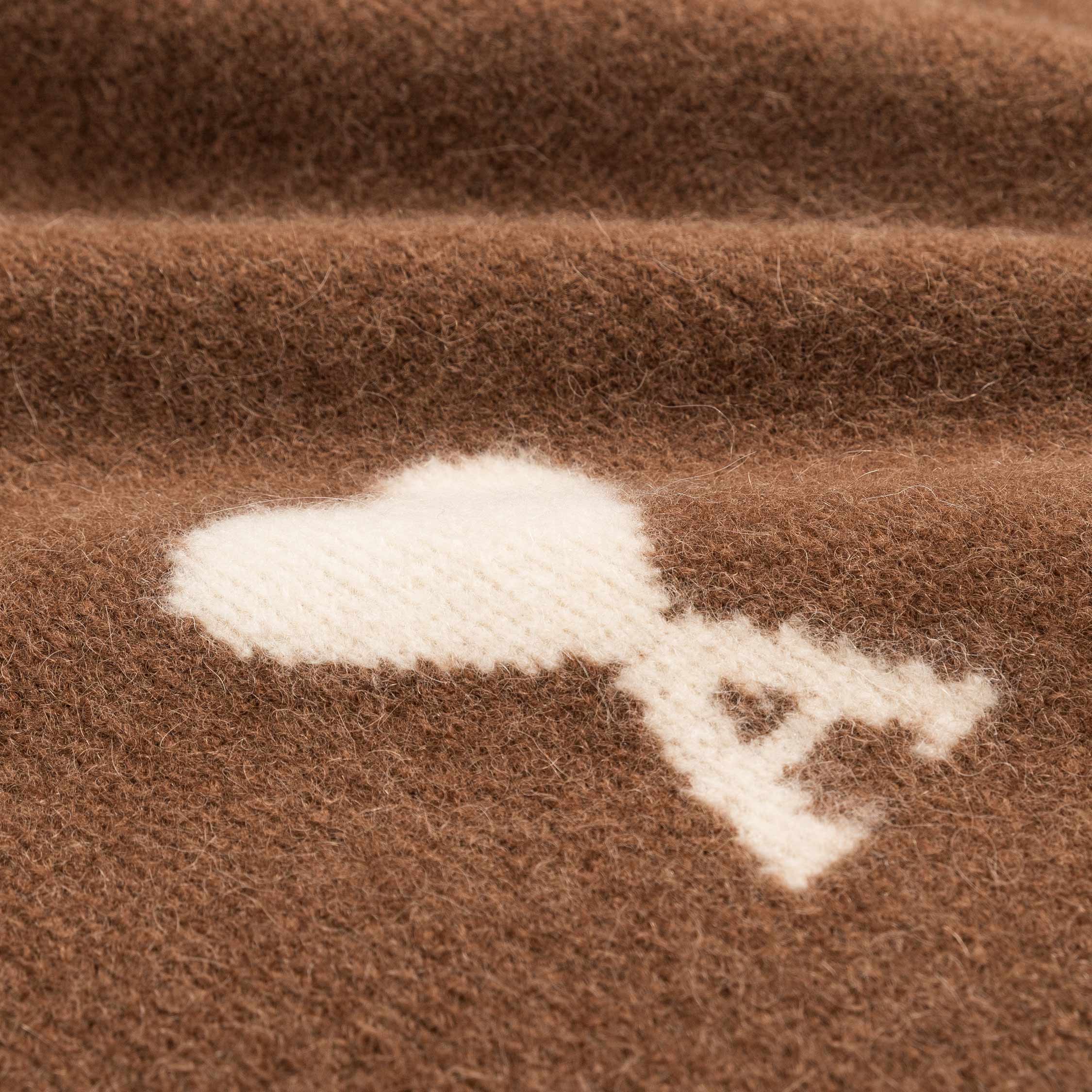 AMI Paris	Ami De Coeur Alpaca Sweater - Image 4