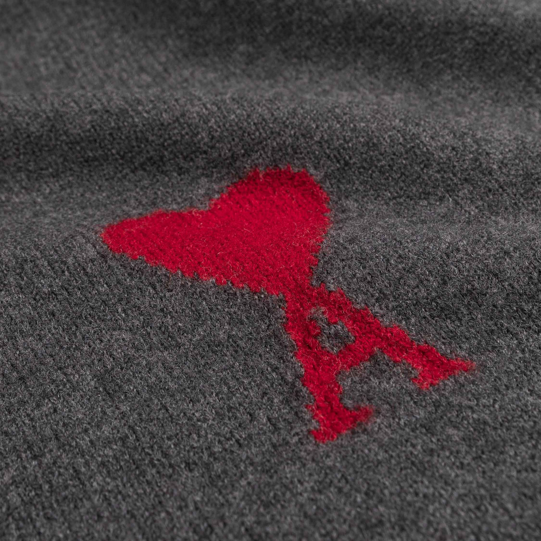 AMI Paris	Ami De Coeur Wool Sweater - Image 4