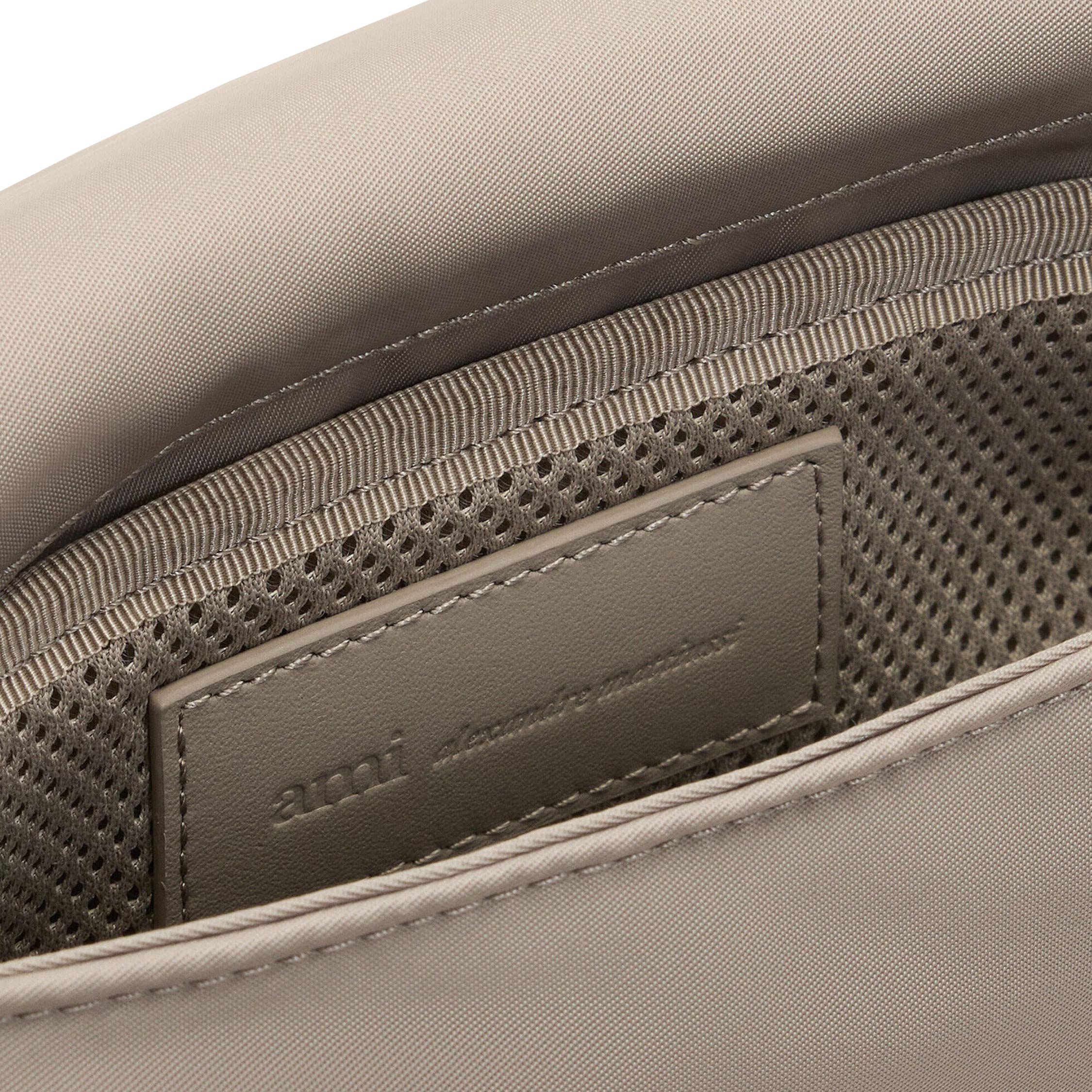 AMI Paris	Nylon Marcel Lunch Box Bag - Image 5
