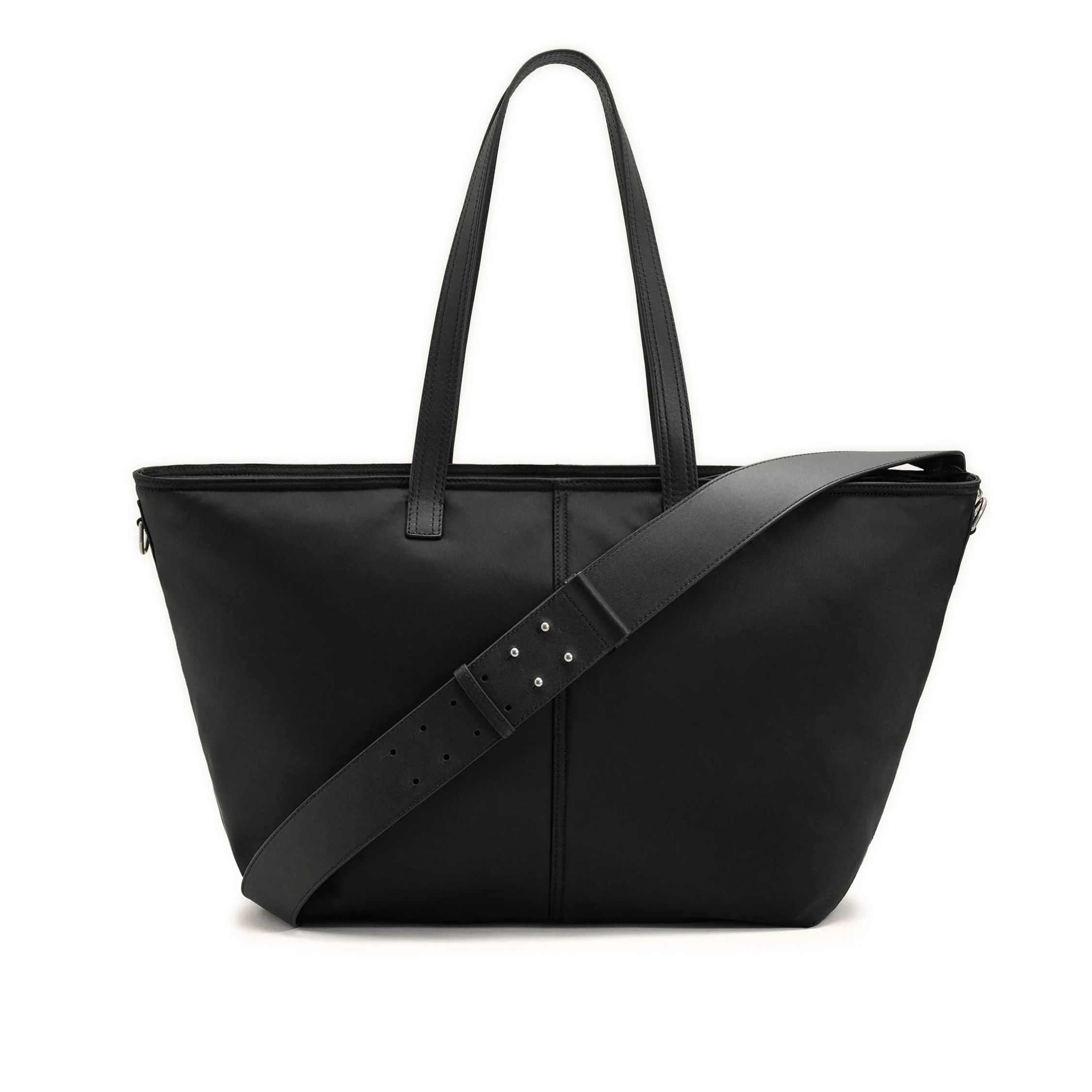 AMI Paris	Nylon Marcel Small Shopping Bag - Image 2
