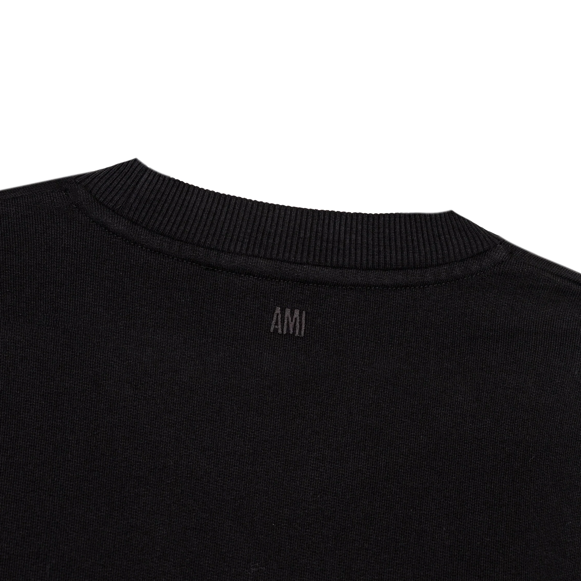 AMI Paris	Red Ami De Coeur Sweatshirt - Image 3