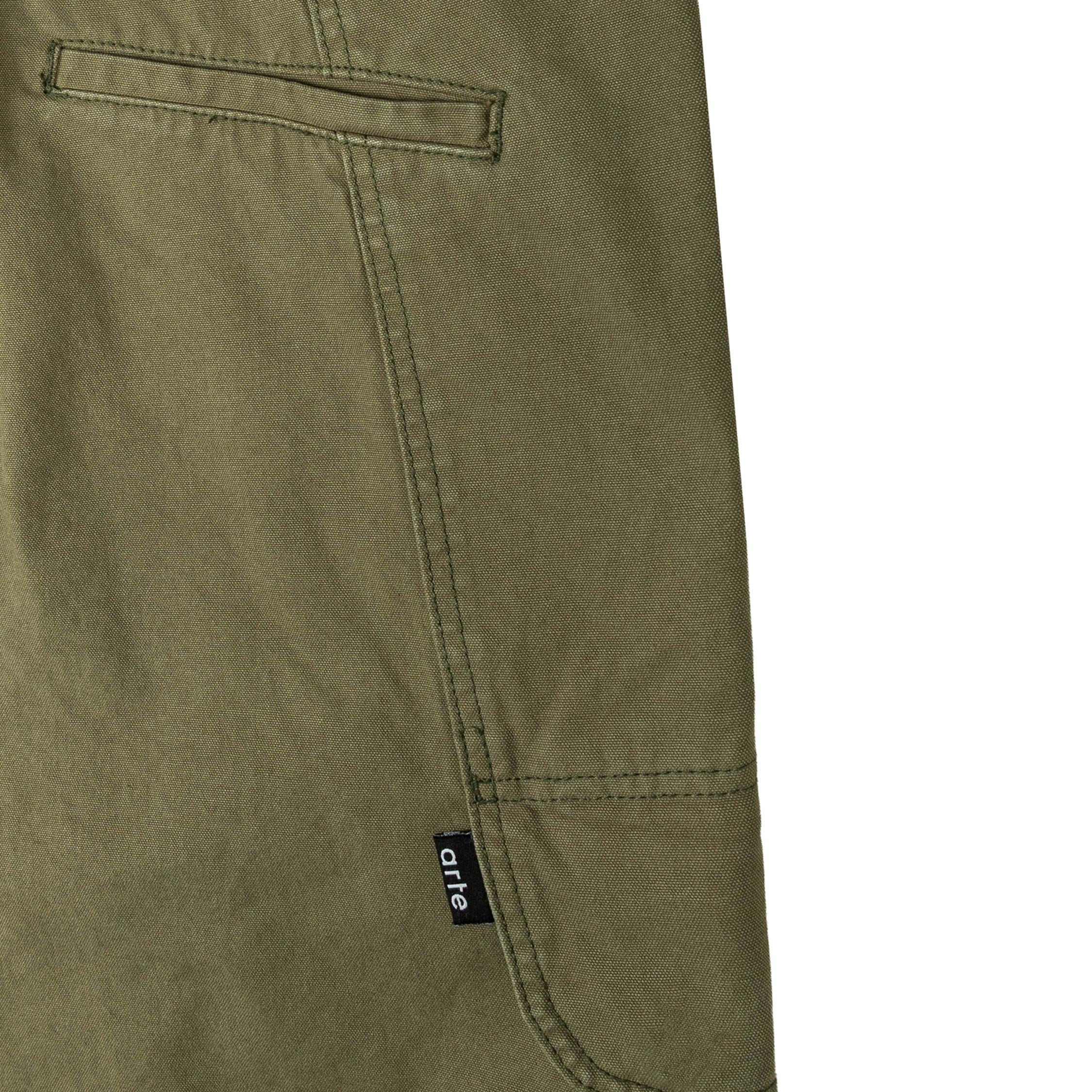 Arte Antwerp Canvas Cargo Shorts - Image 4