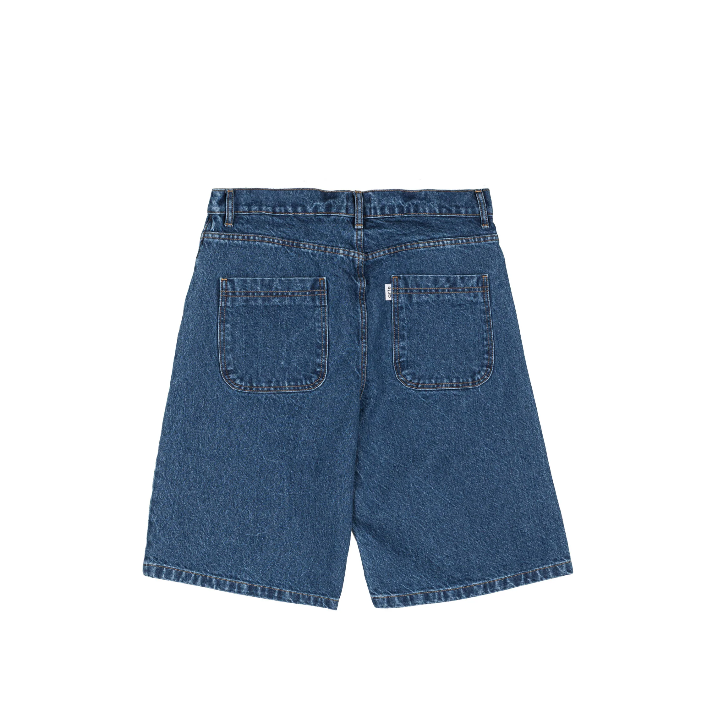 Arte Antwerp Round Pocket Denim Shorts - Image 2
