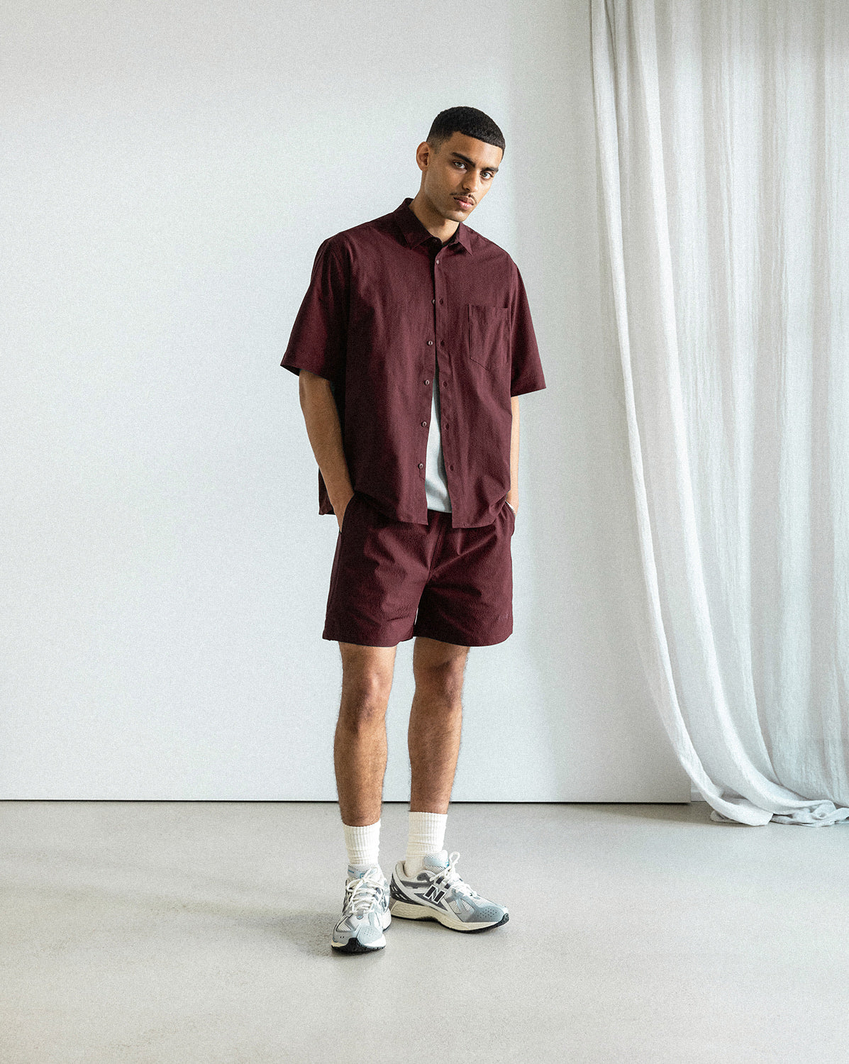 Asphaltgold Essential Track Shorts - Image 2