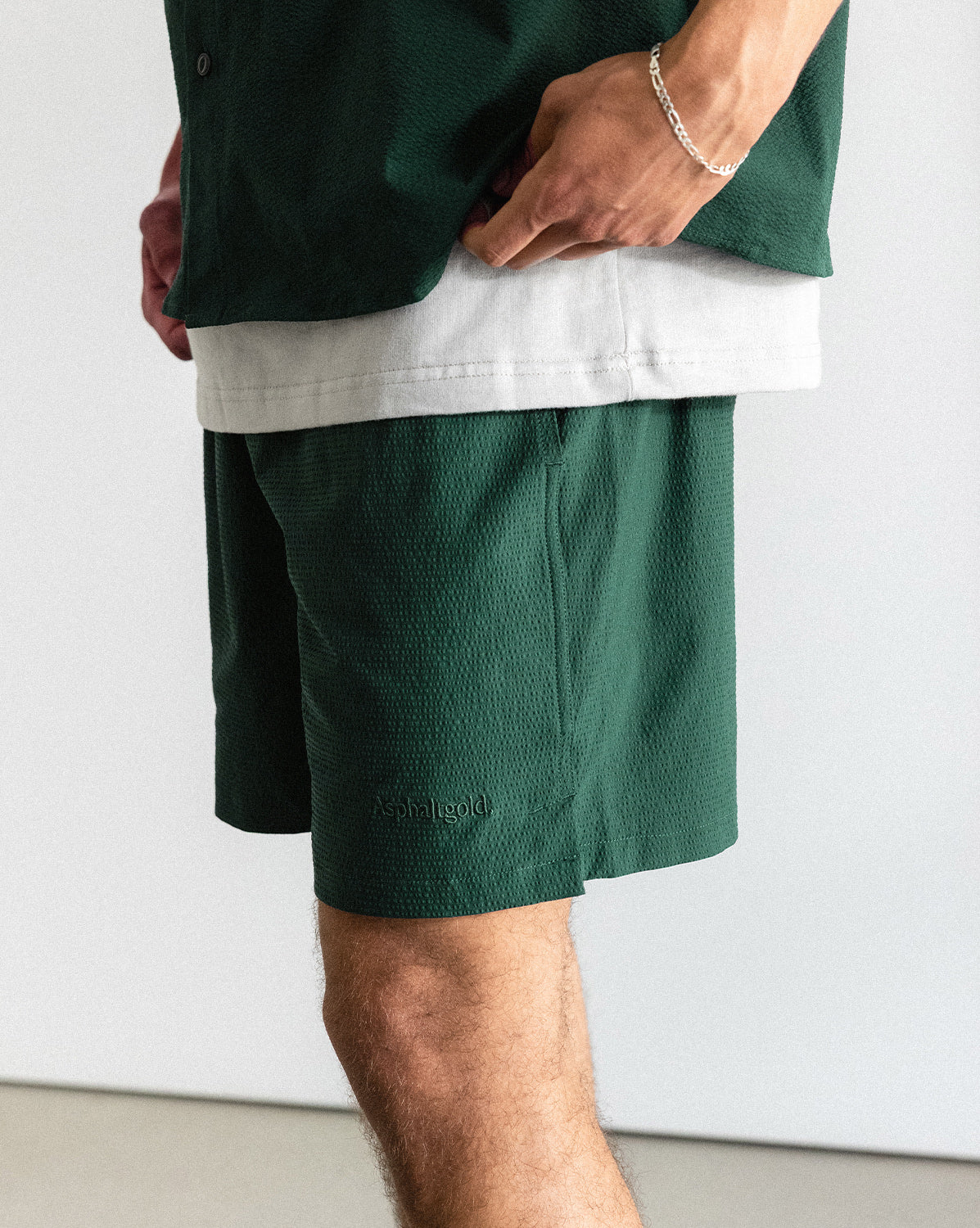 Asphaltgold Essential Track Shorts - Image 3