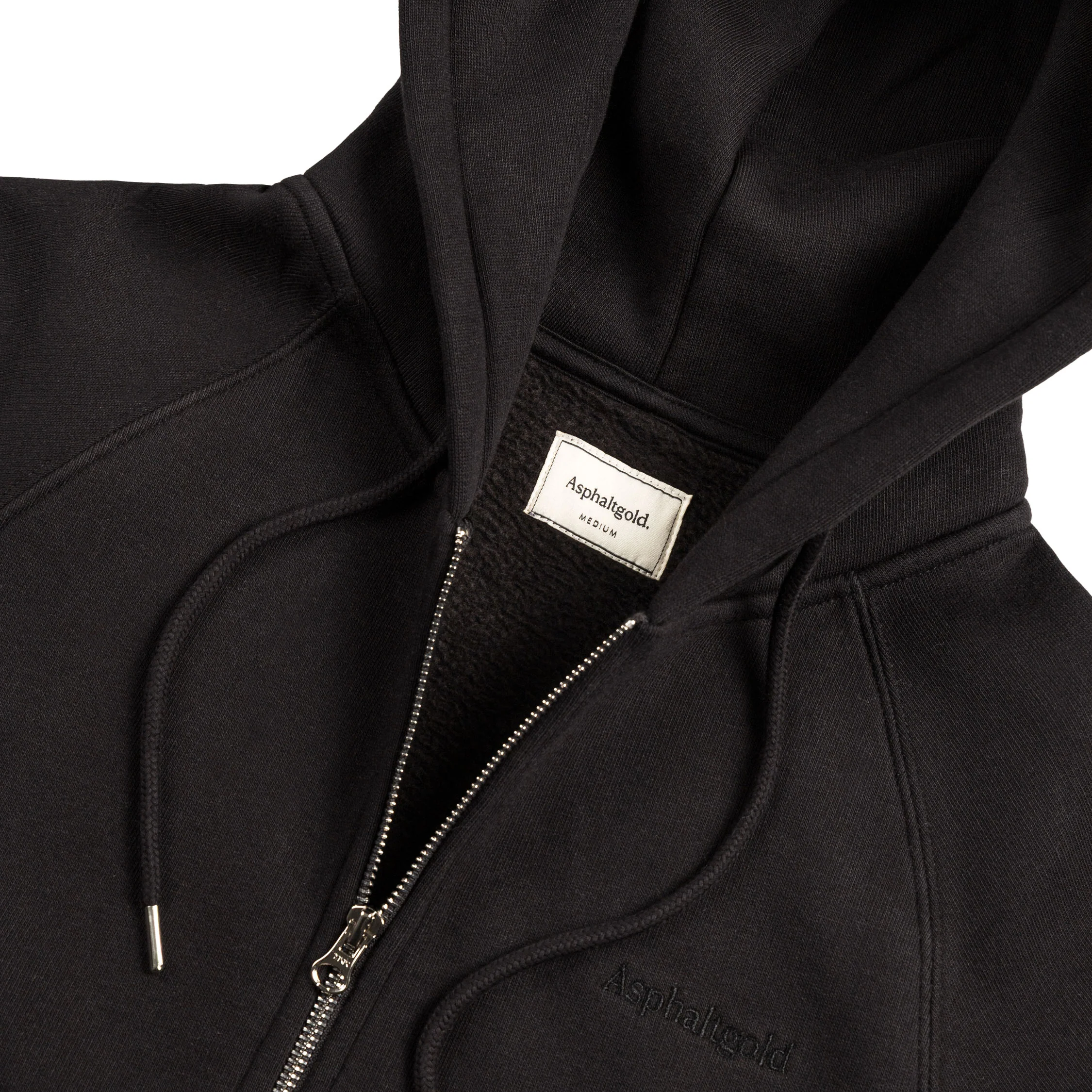 Asphaltgold Essential Zip Hoodie - Image 4