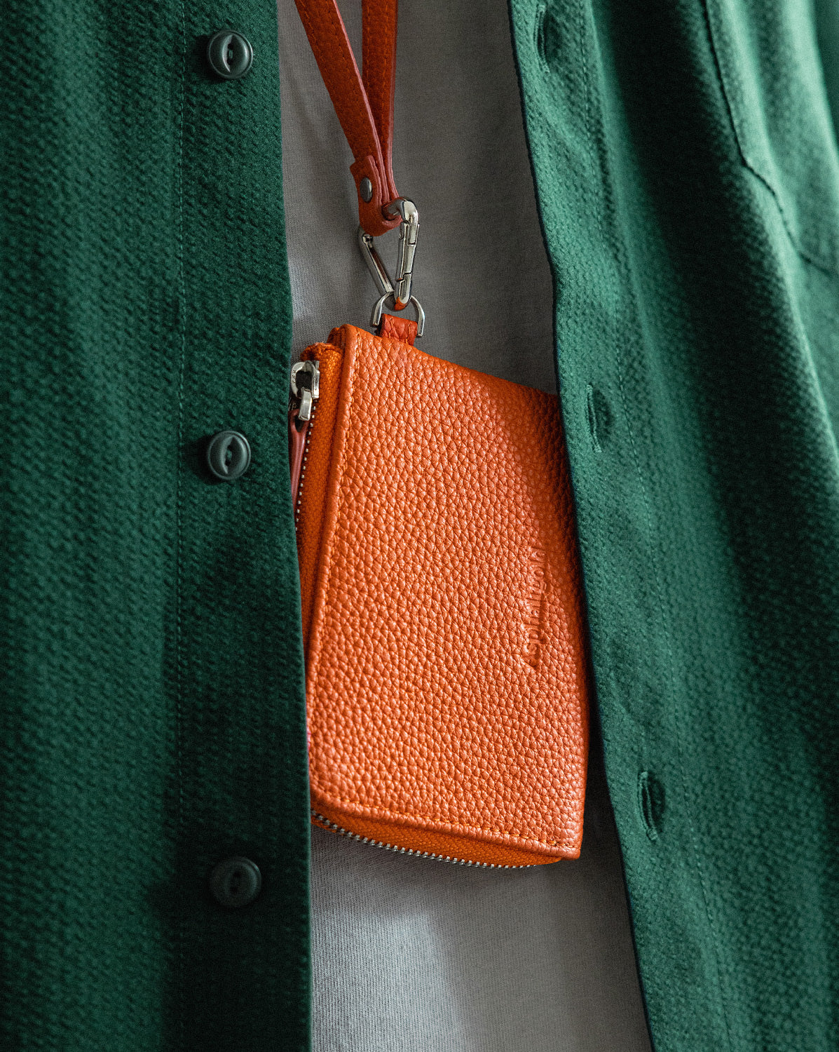 Asphaltgold Leather Coin Purse - Image 2