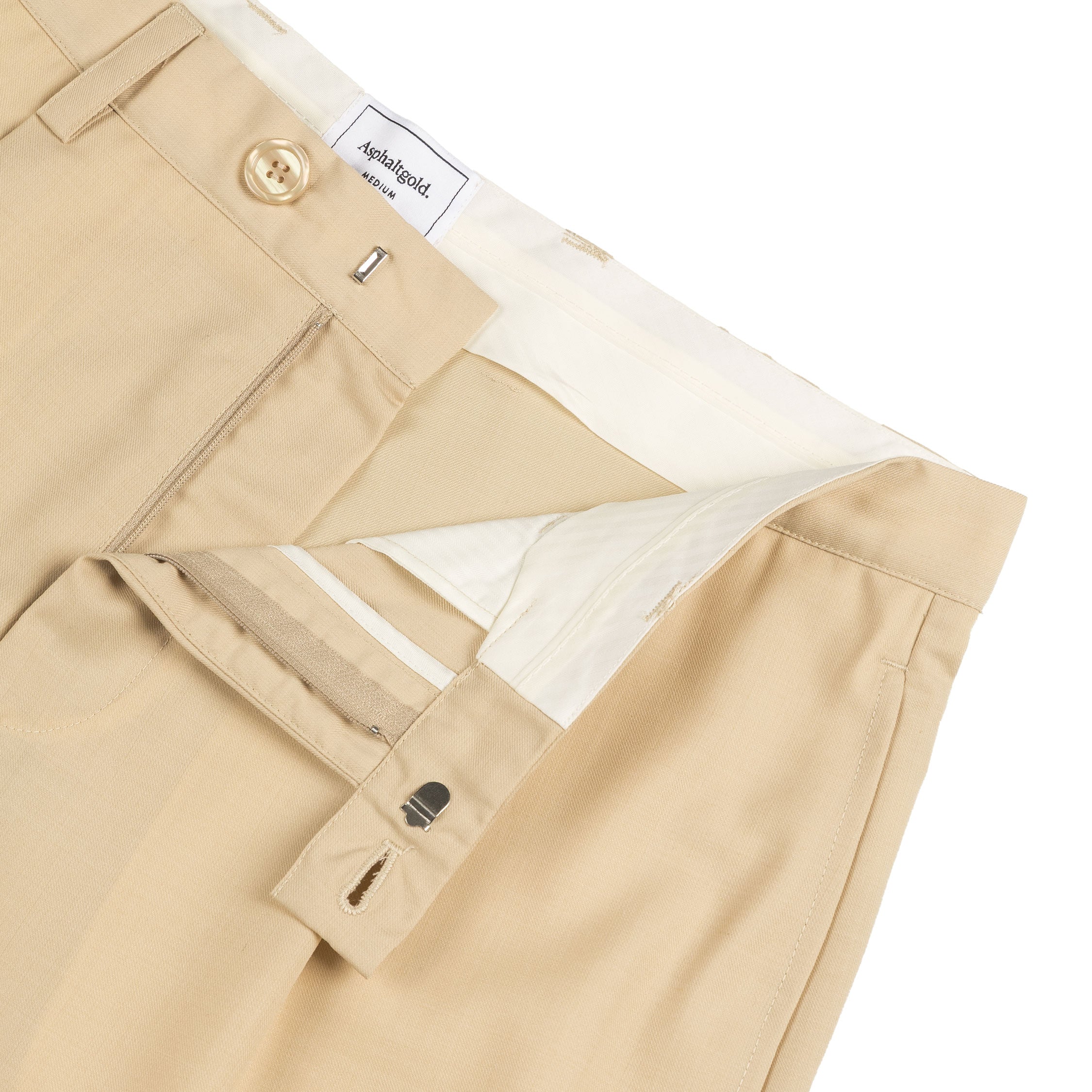 Asphaltgold Pleated Shorts - Image 2