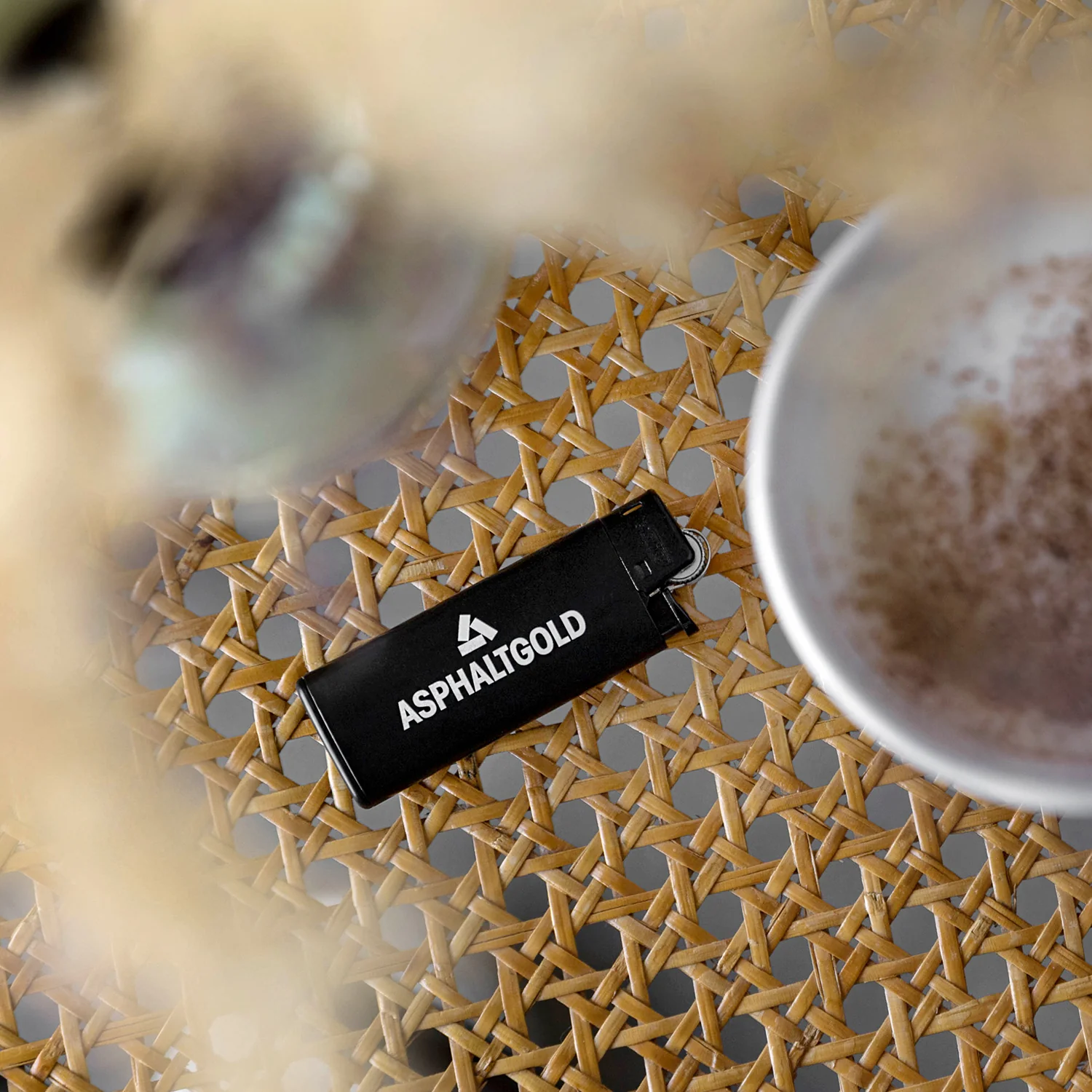 Asphaltgold Stack Logo Lighter - Image 4