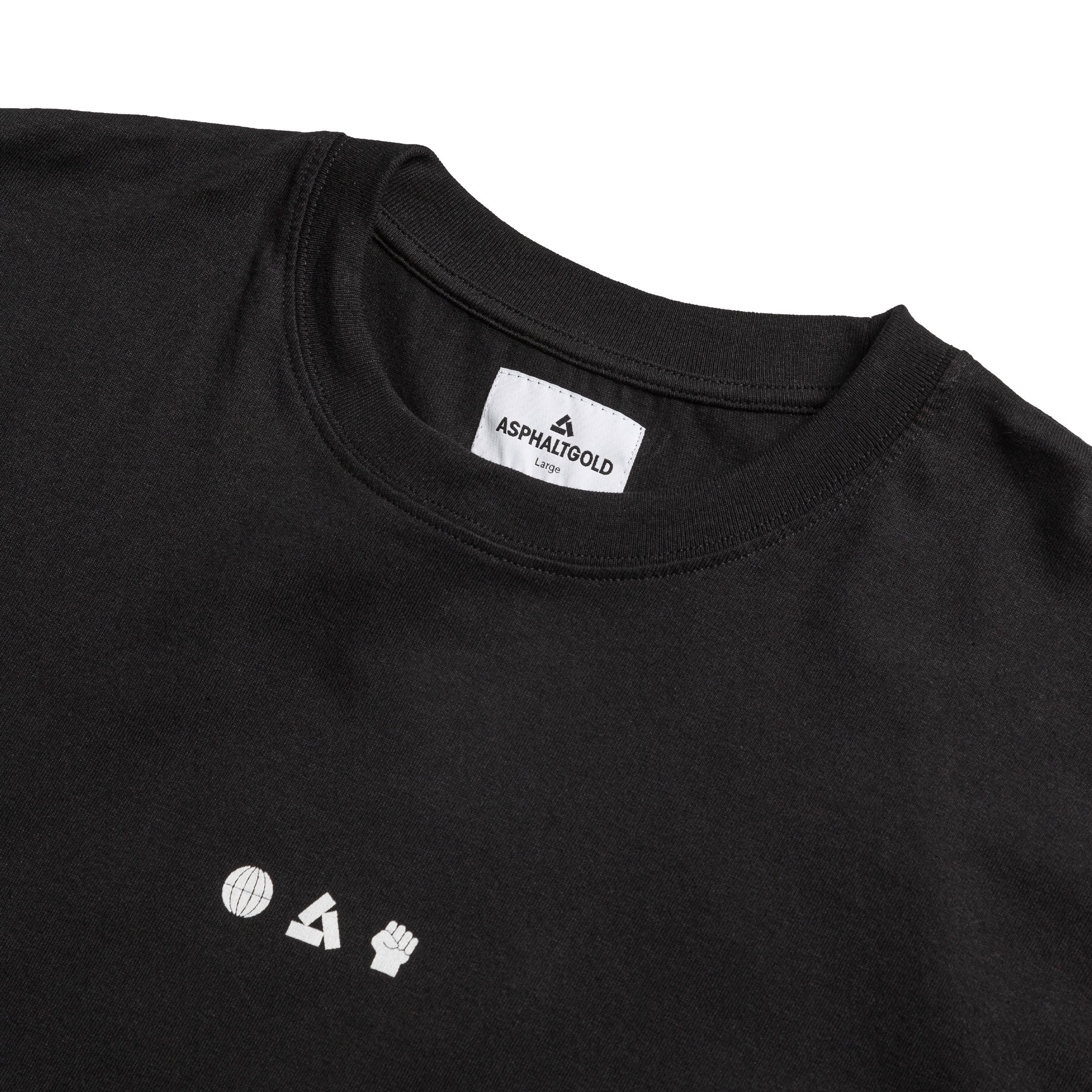 Asphaltgold We all dance the same Earth T-Shirt *joyful* - Image 3