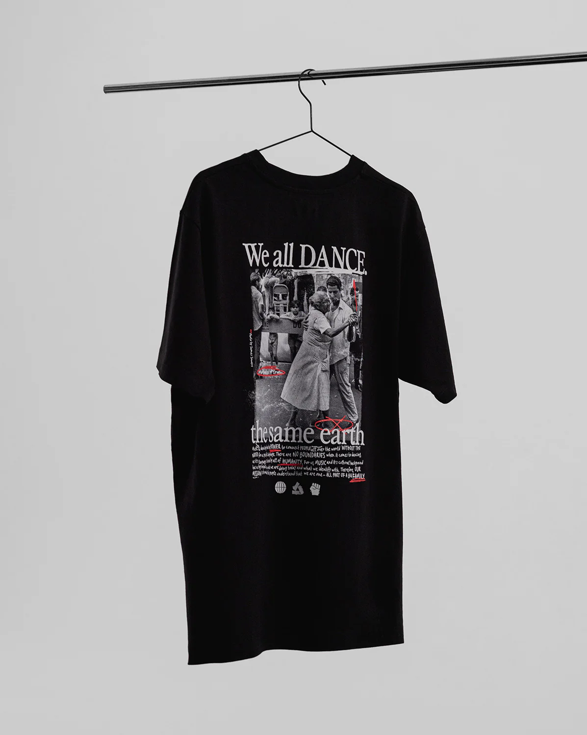 Asphaltgold We all dance the same Earth T-Shirt *united* - Image 5