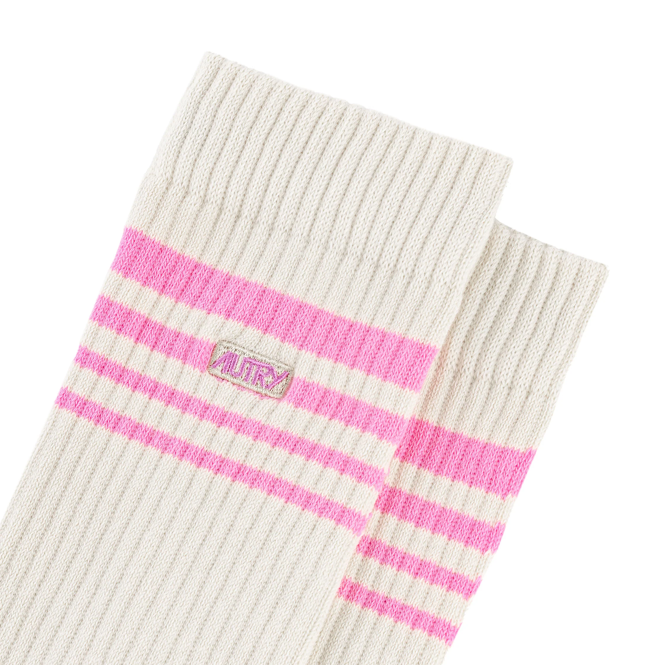 Autry Jacquard Striped Socks - Image 2