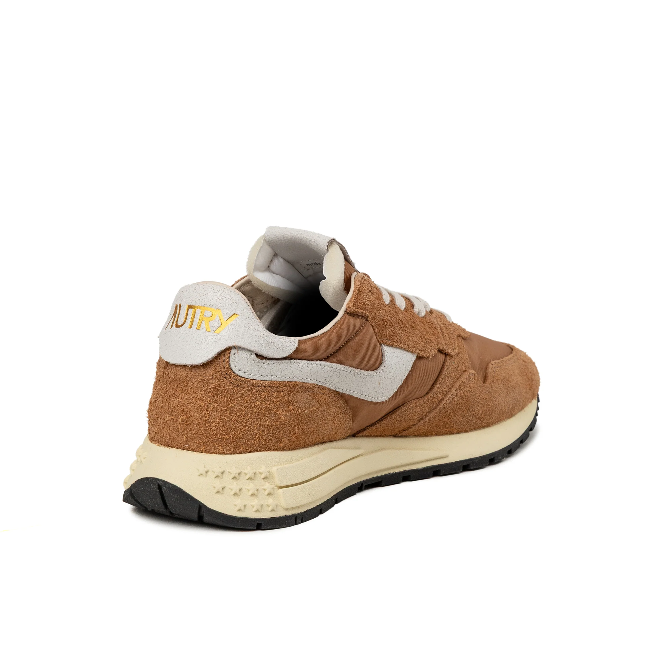 Autry Reelwind Low *Nylon / Cracked Leather* - Image 3