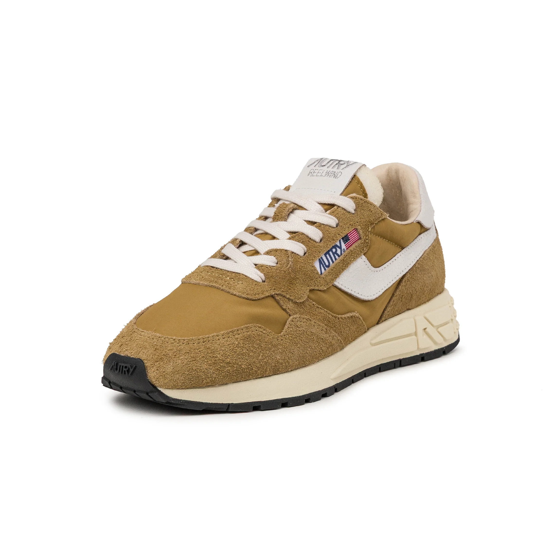 Autry Reelwind Low *Nylon / Cracked Leather* - Image 2