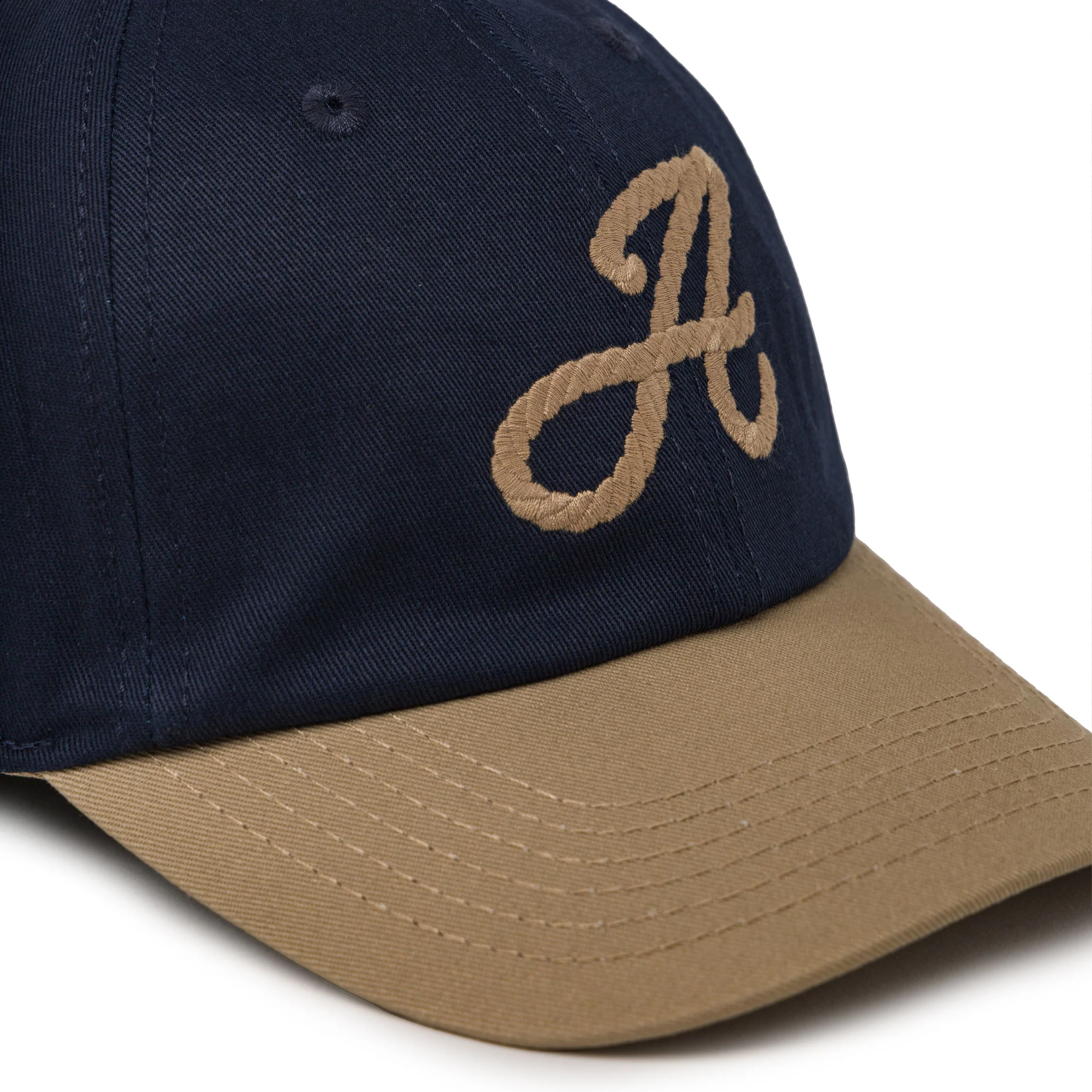 Autry Two-Tone Baseball Cap With Embroidered Logo - Image 2
