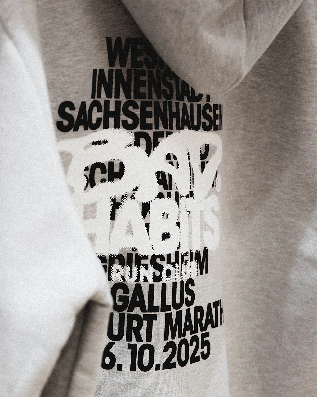 Bad Habits Frankfurt Marathon Hoodie - Image 4