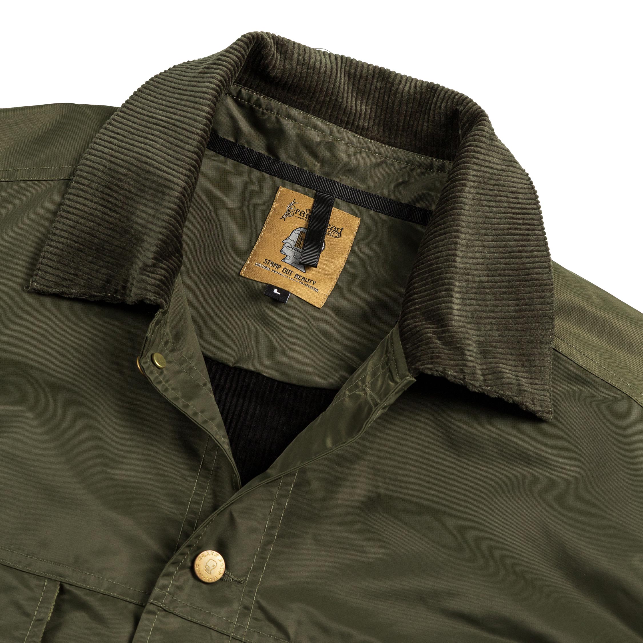 Brain Dead Cropped Chore Jacket - Image 2