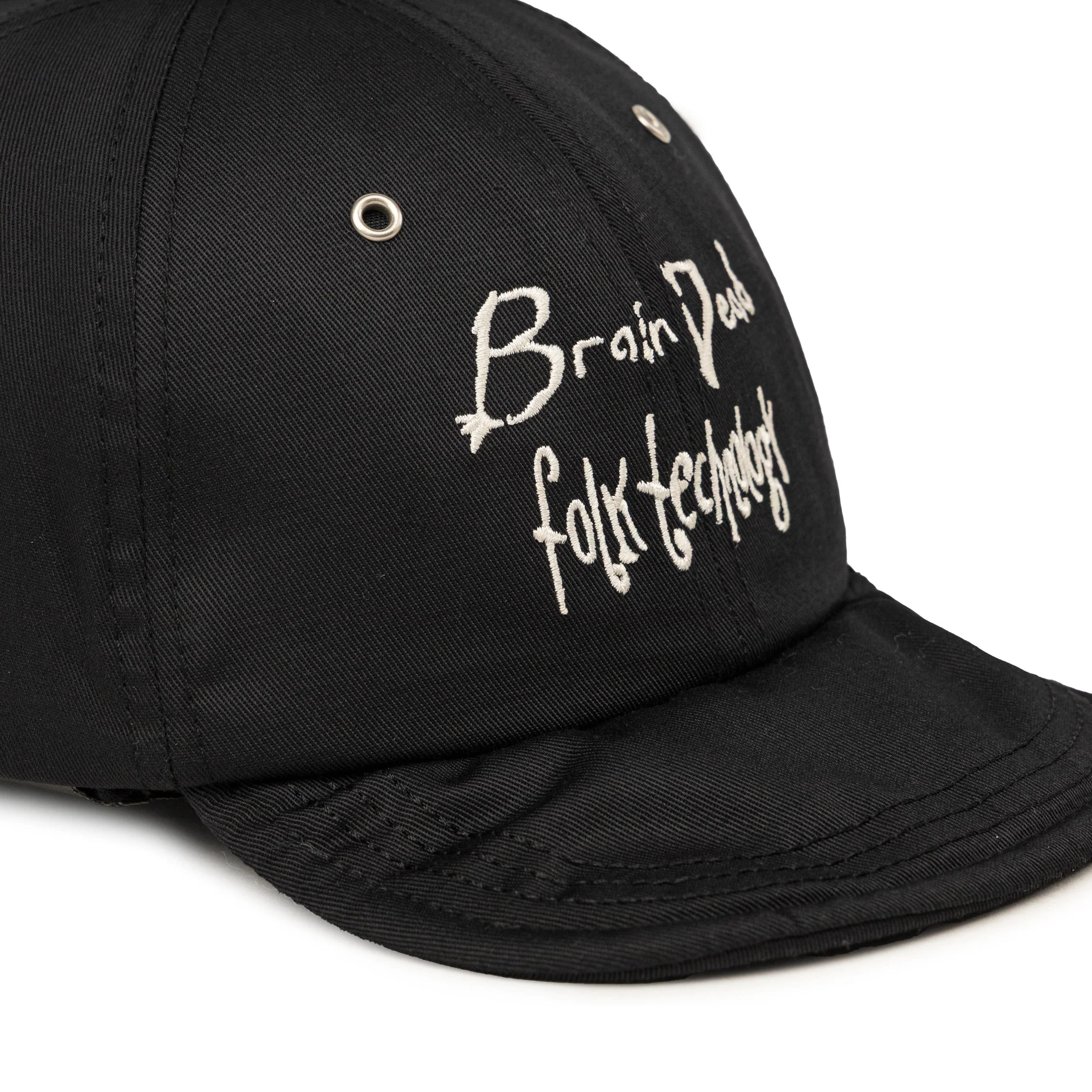 Brain Dead Folk Technology Wire Brim 6 Panel Hat - Image 2