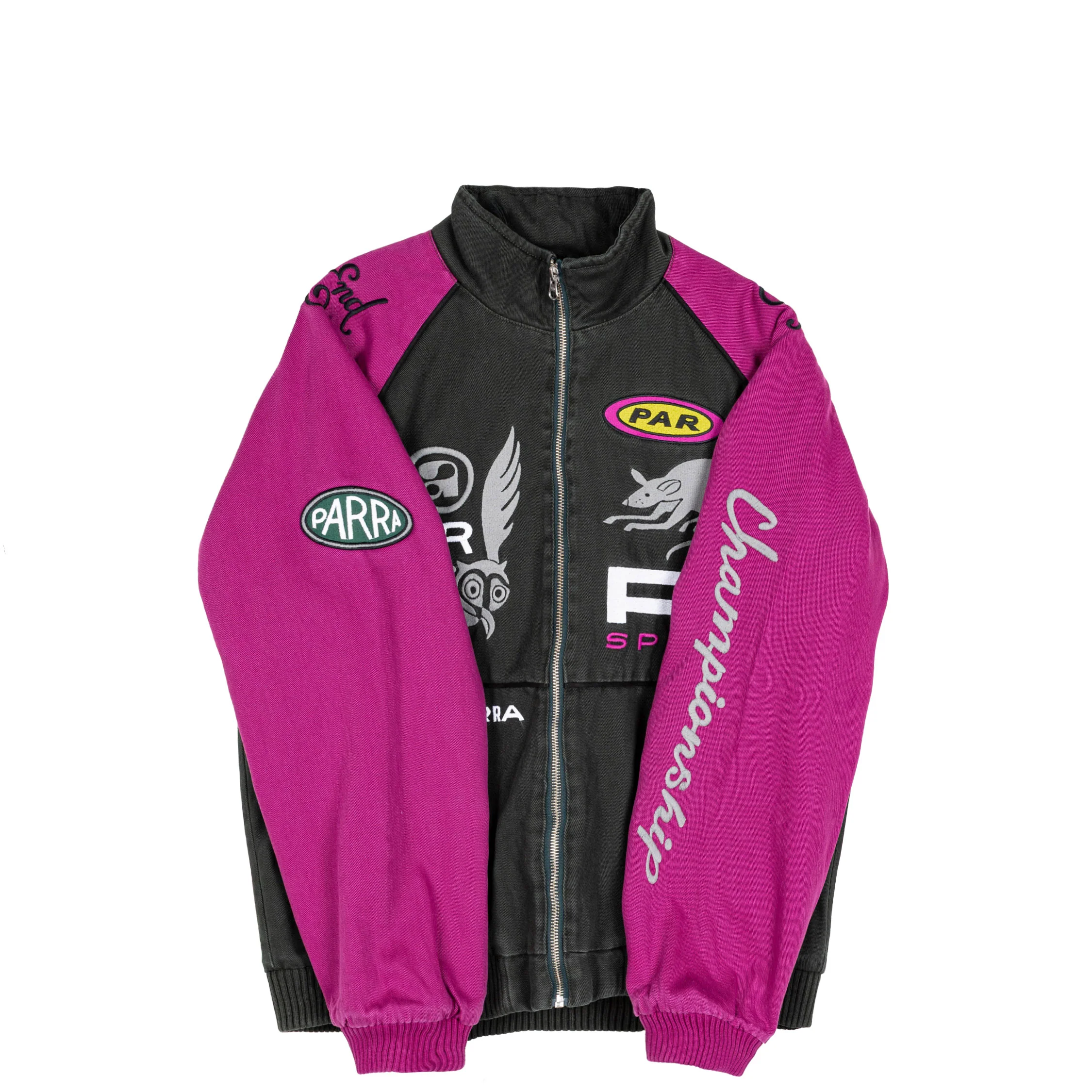 By Parra Owl Meets Rat Racing Jacket - Image 3