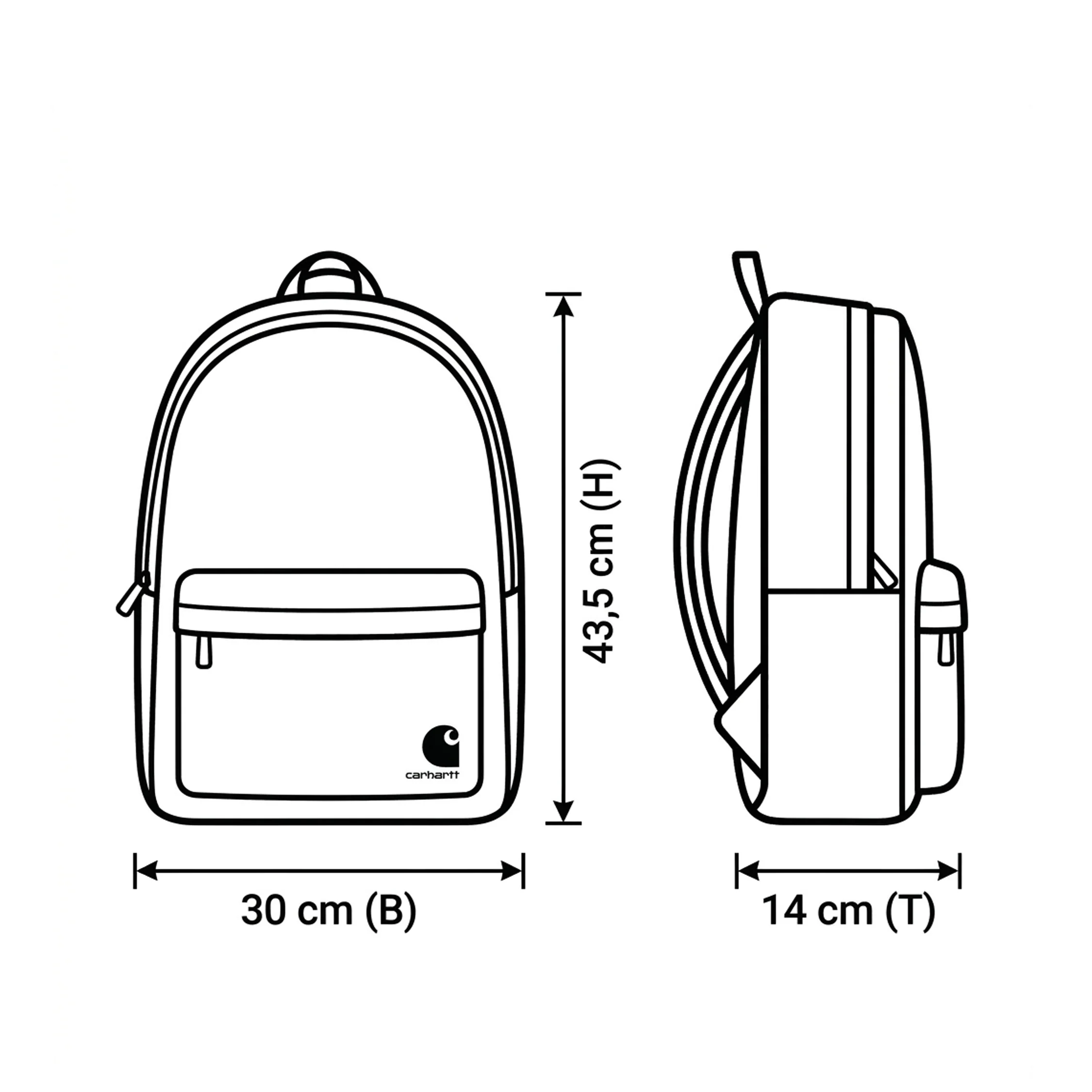 Carhartt WIP Canvas Backpack - Image 5