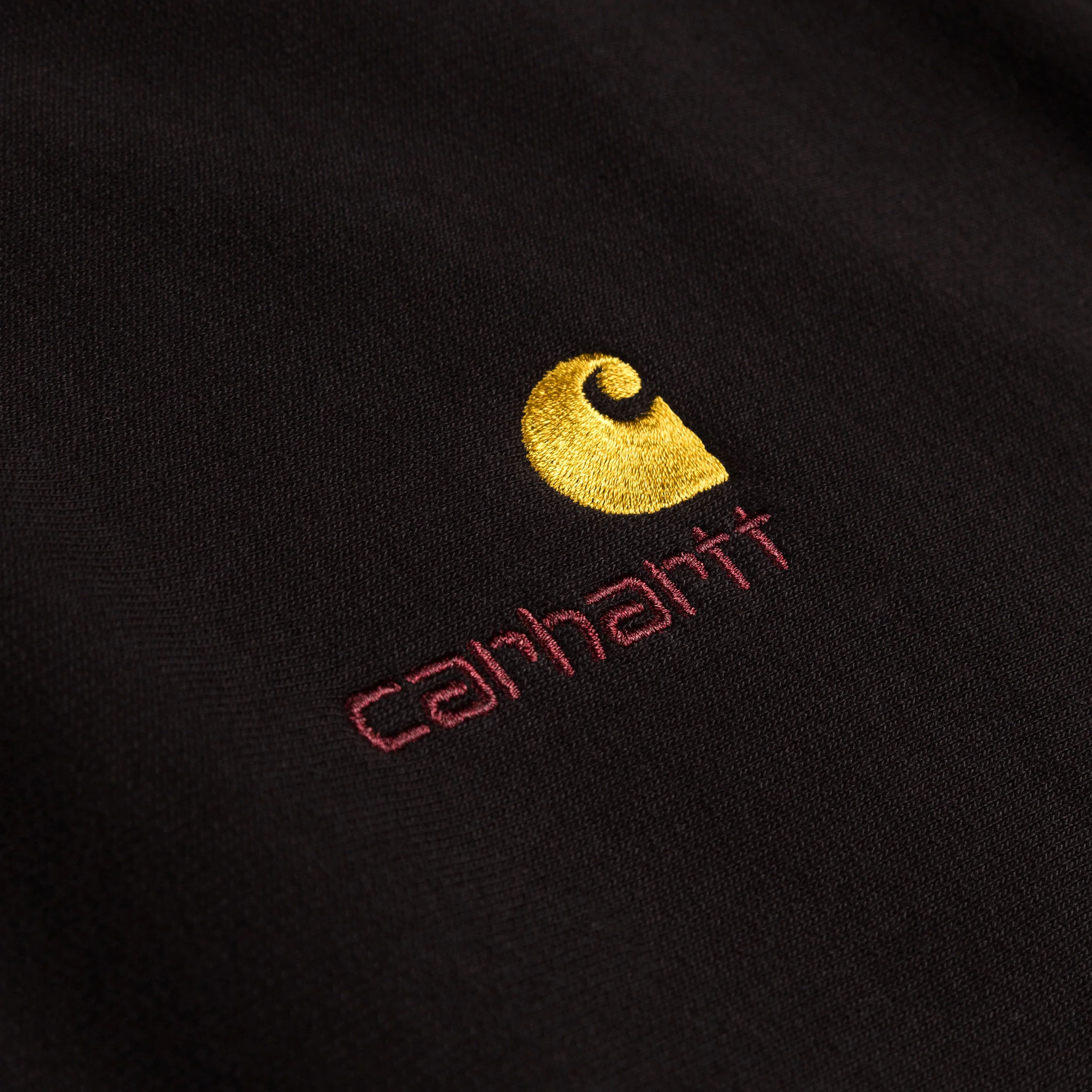 Carhartt WIP Half Zip American Script Sweat - Image 3