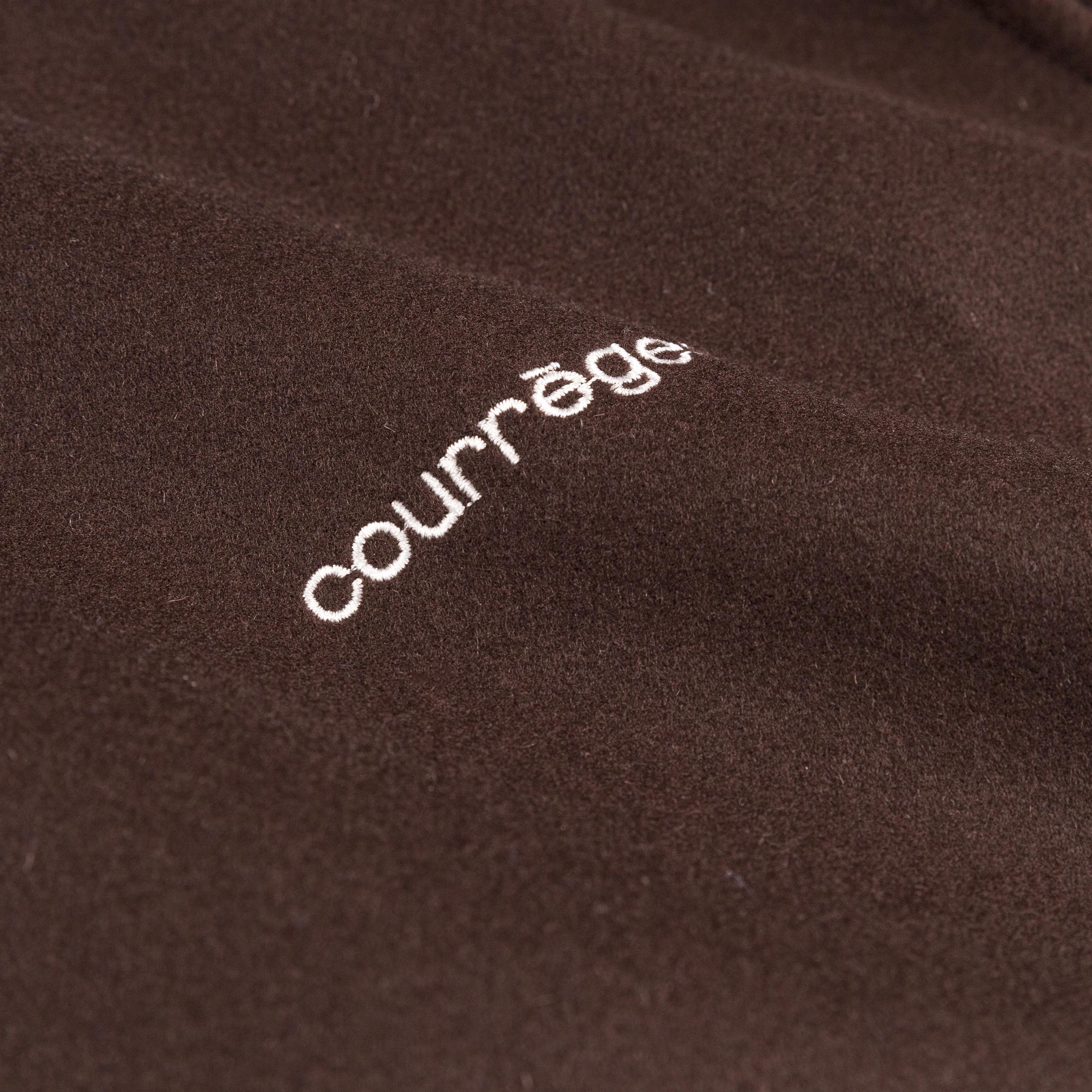 Courreges Embroidered Wool & Silk Overshirt - Image 4