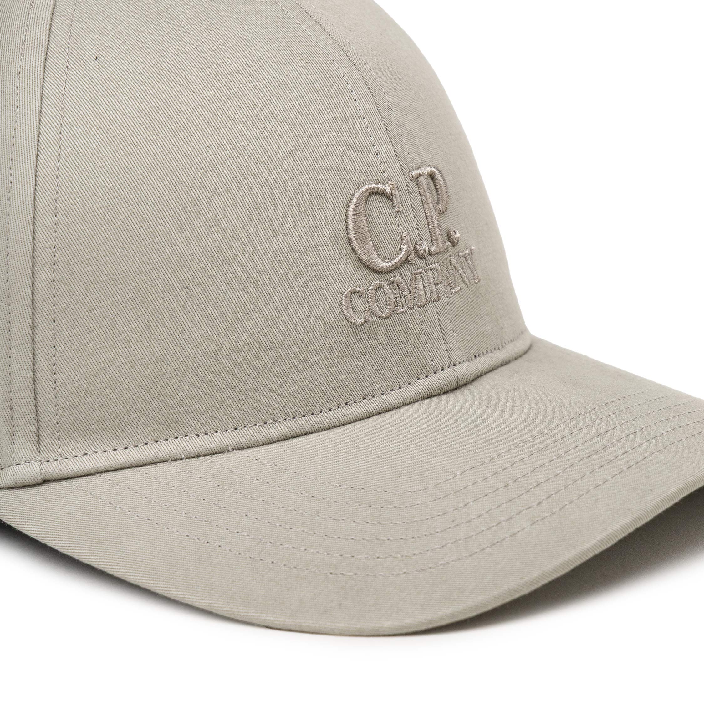 C.P. Company	Gabardine Logo Cap - Image 2
