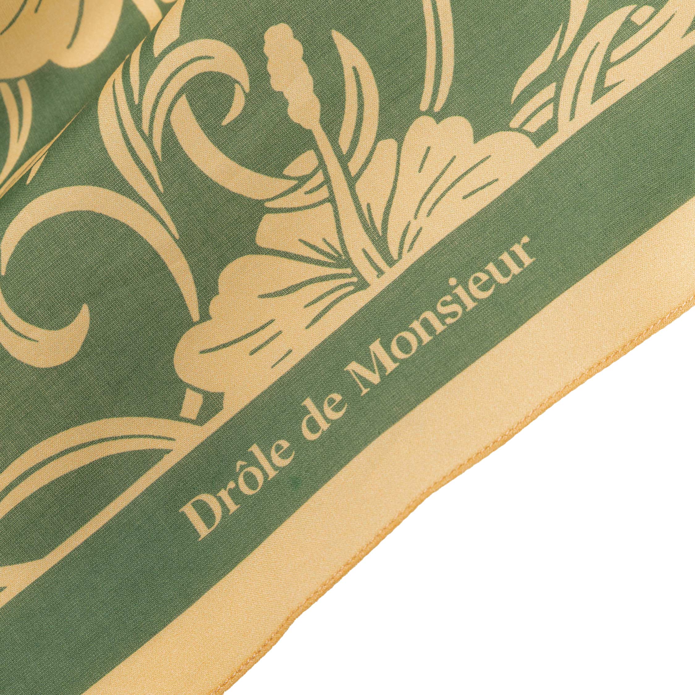 Drole de Monsieur	Foulard Monogramme Hibiscus - Image 2