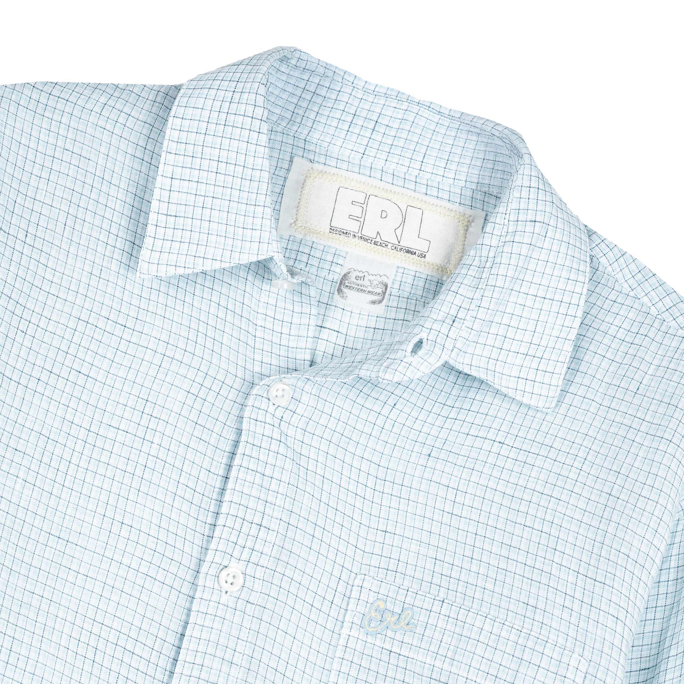 ERL Plaid Shirt Woven - Image 2