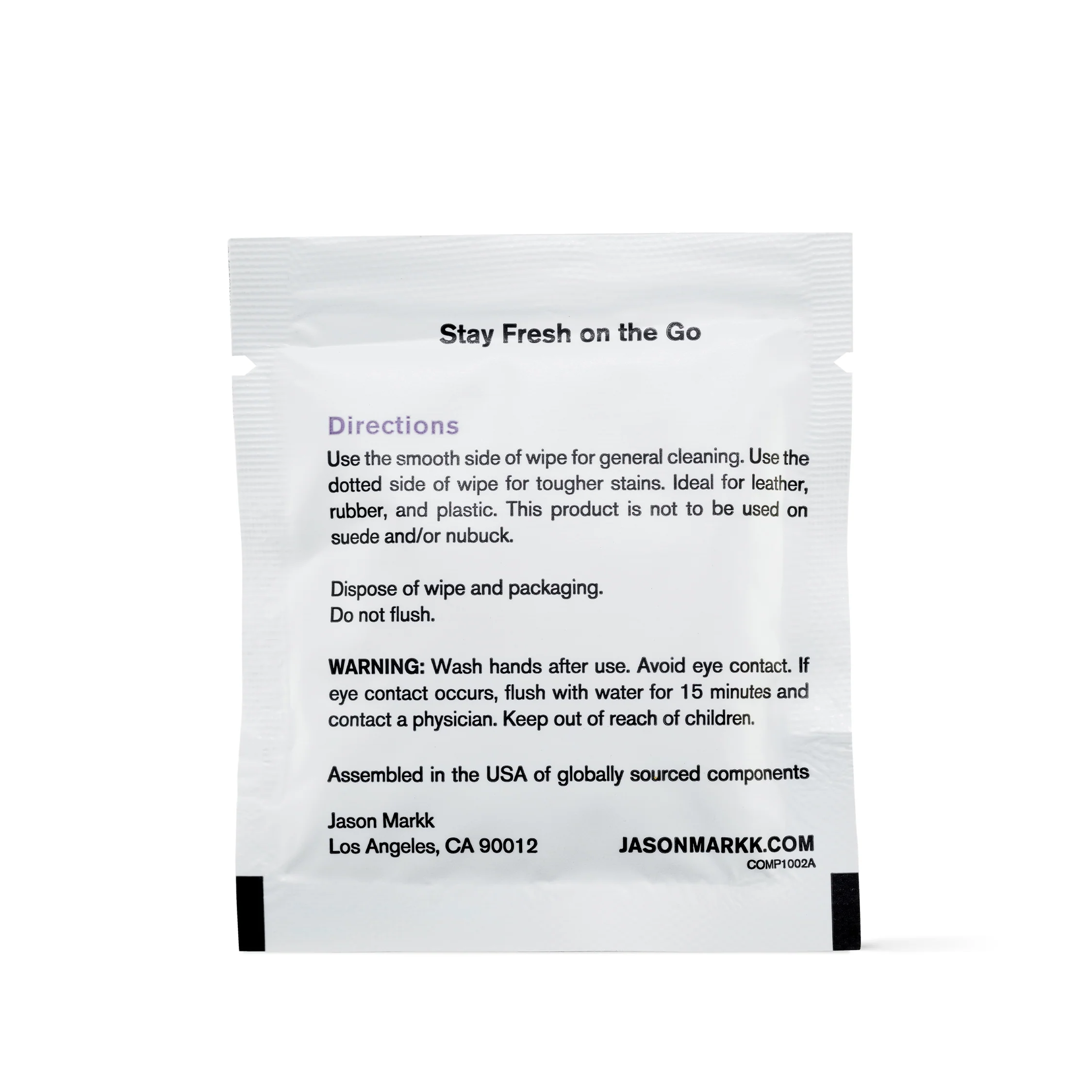 Jason Markk Quick Wipes 3 Pack - Image 4