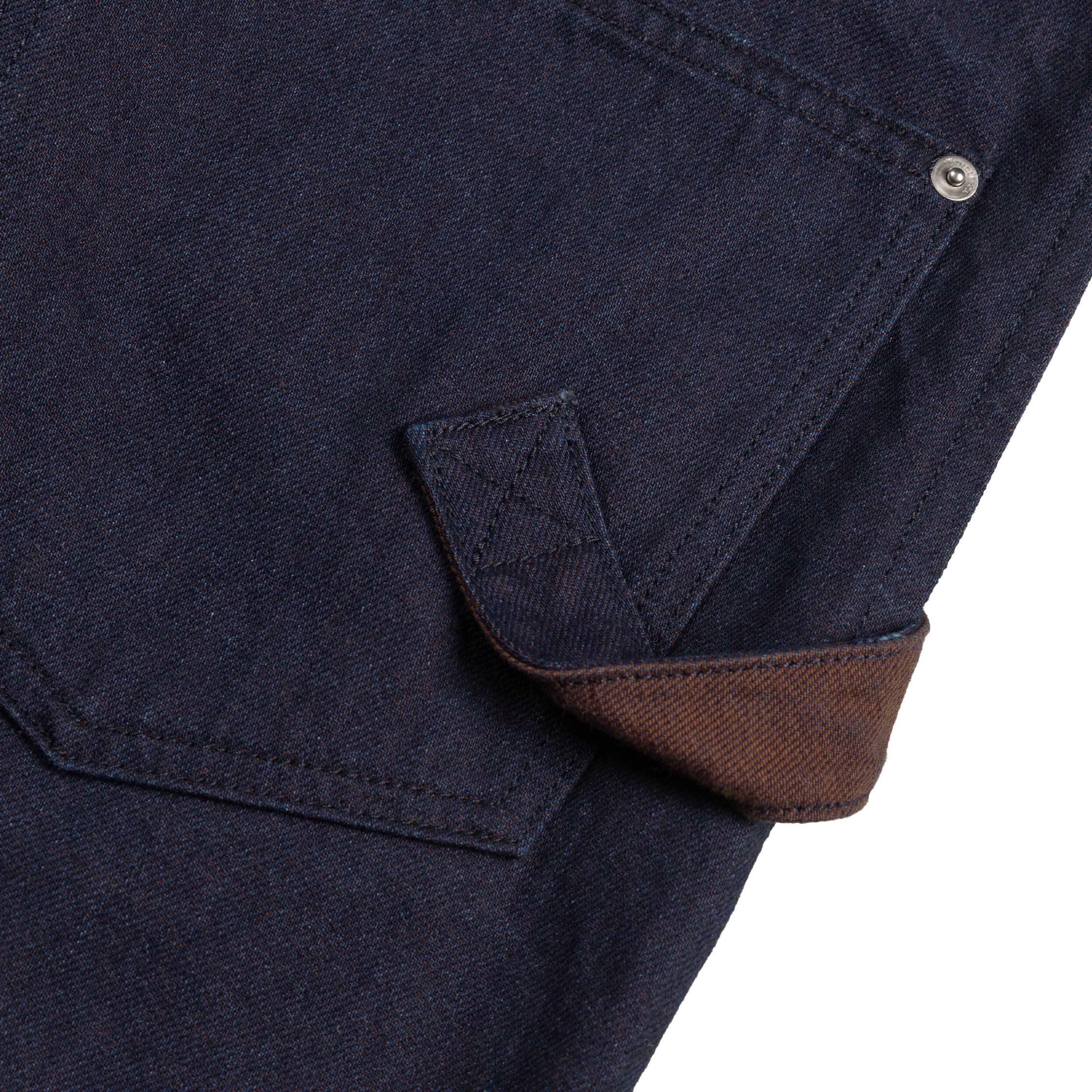 JW Anderson Turn Up Twisted Workwear Jeans - Image 4