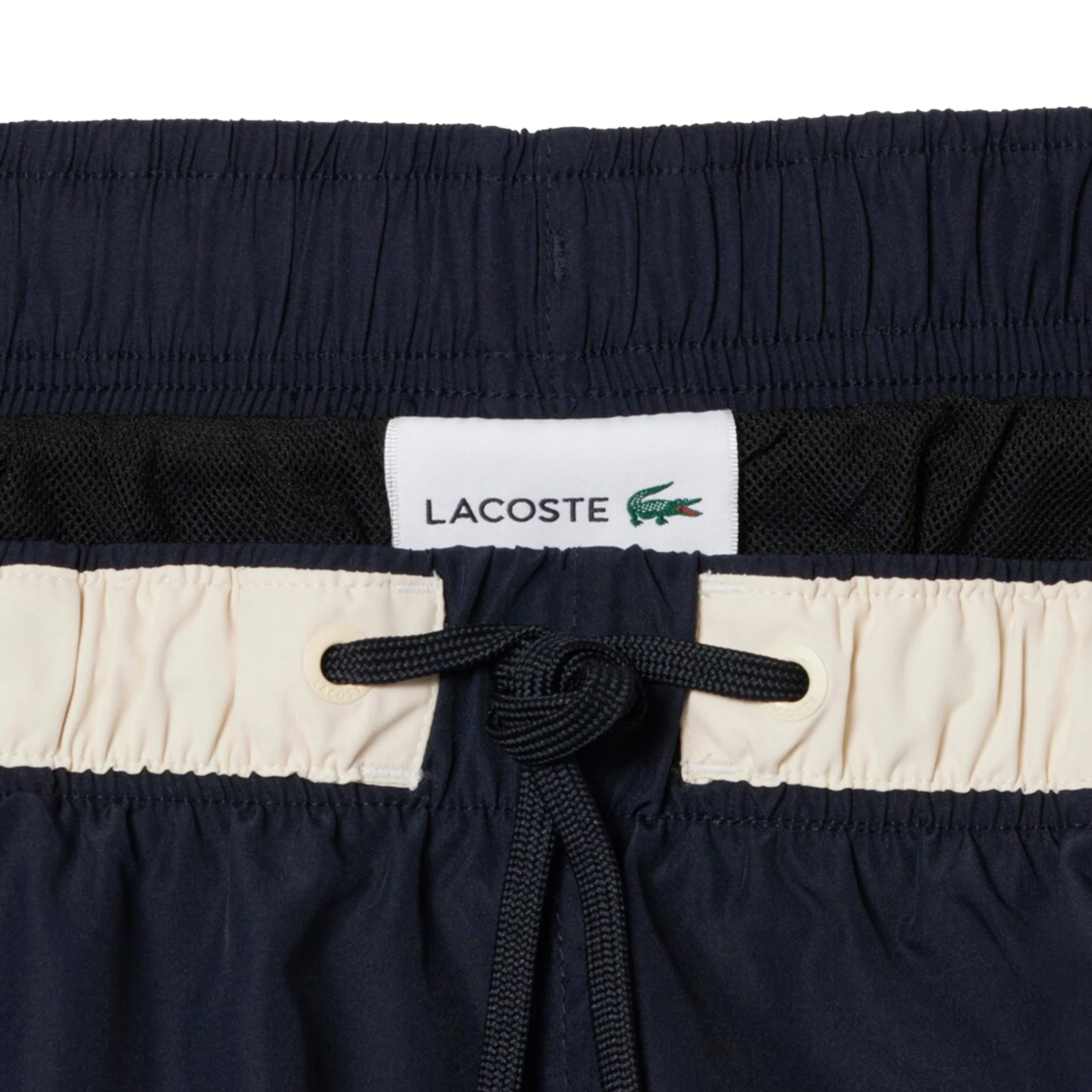 Lacoste Contrast Stripe Swim Trunks - Image 3