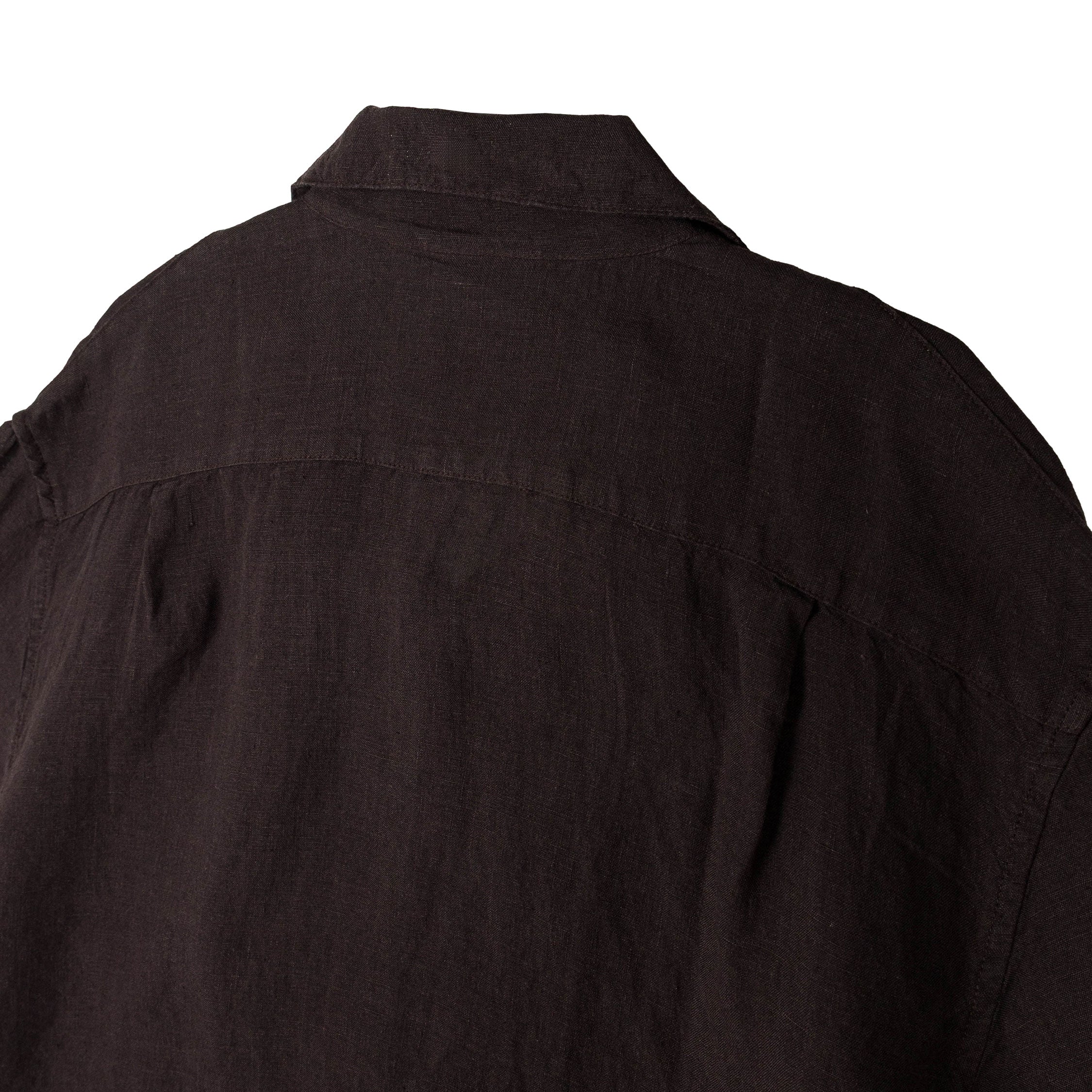 Lacoste	Relaxed Fit Linen Shirt - Image 3