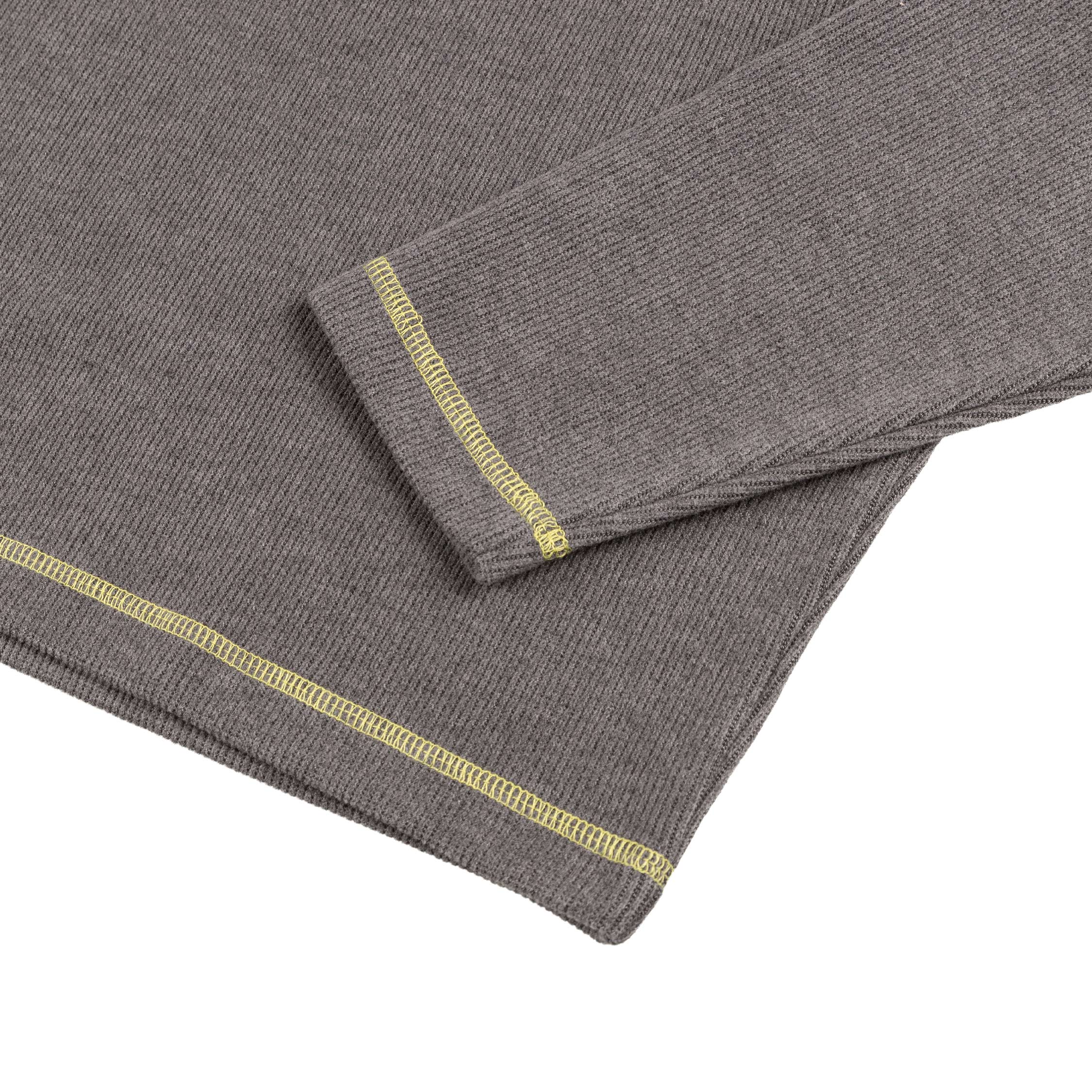 Metalwood Contrast Stitch 1/4 Zip Pullover - Image 4