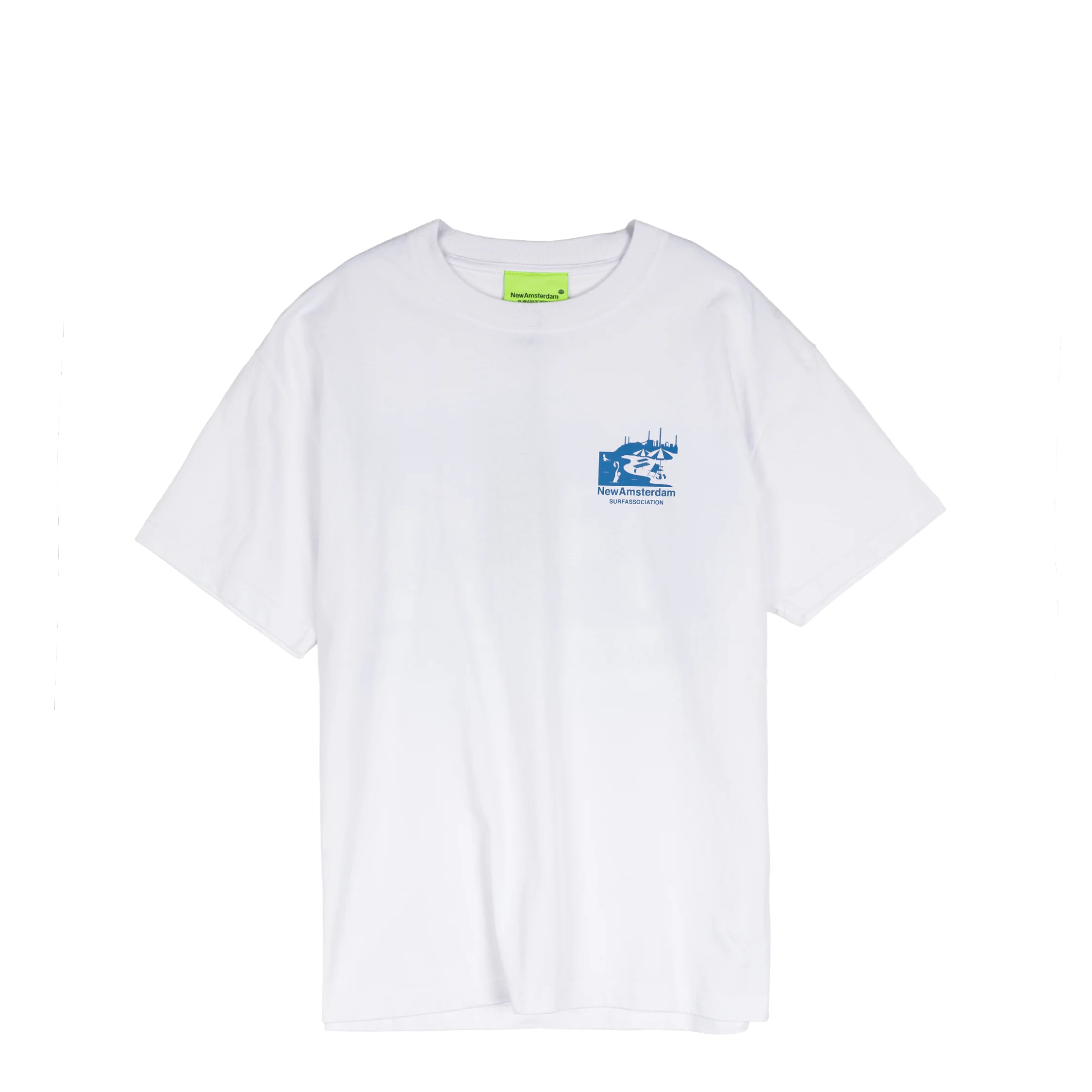 New Amsterdam Surf Association Beach Sign Tee - Image 2