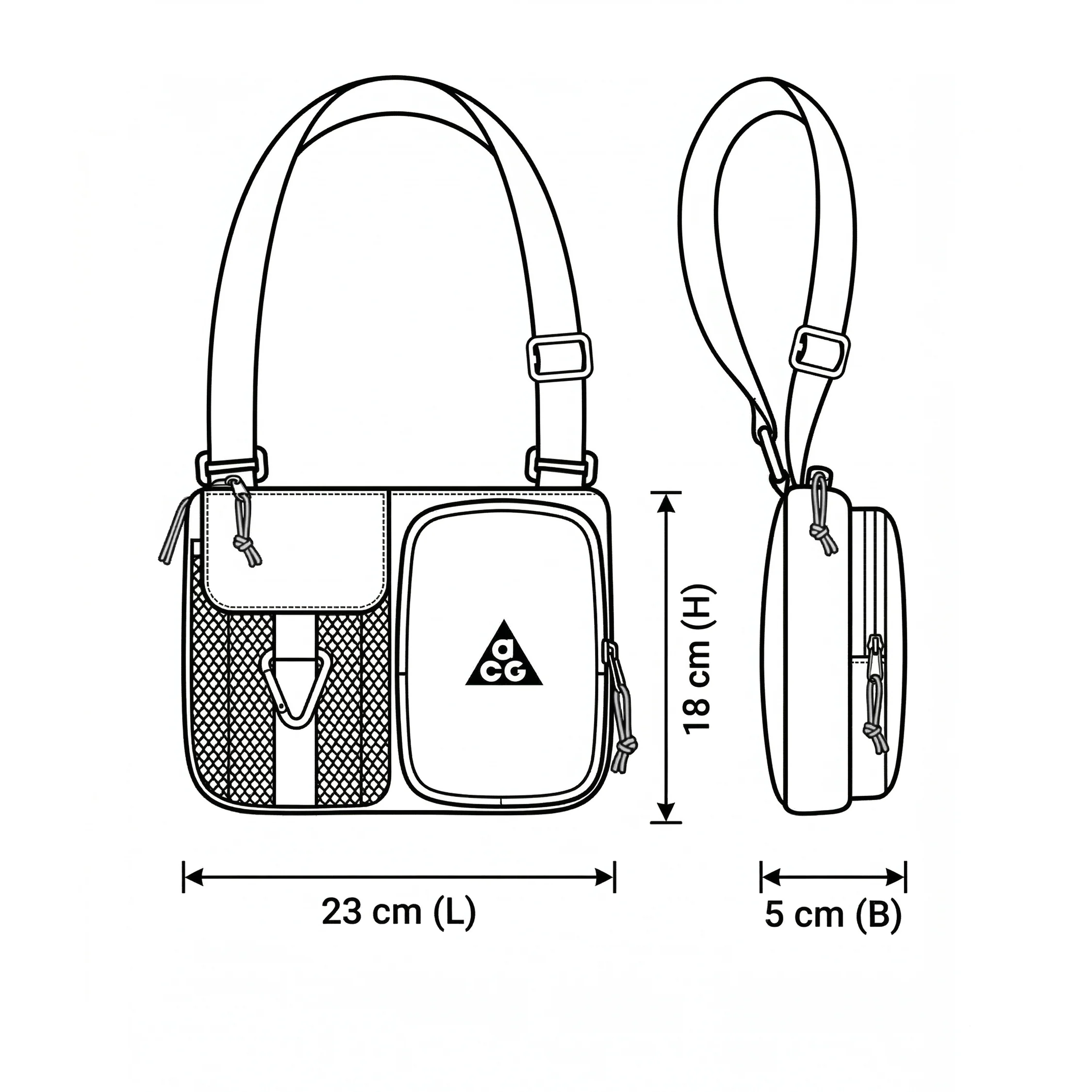 Nike ACG "Daymax" Crossbody Bag (3L) - Image 3