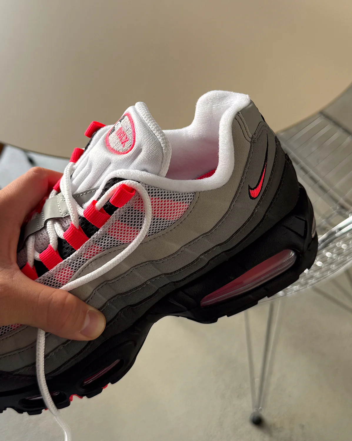 Nike Air Max 95 *Big Bubble* *Solar Red* - Image 3