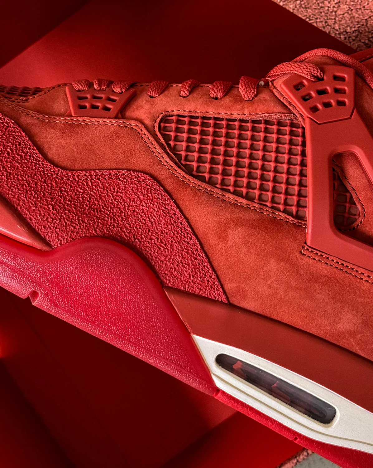Nike x Nigel Sylvester Air Jordan 4 Retro *Brick by Brick* - Image 2