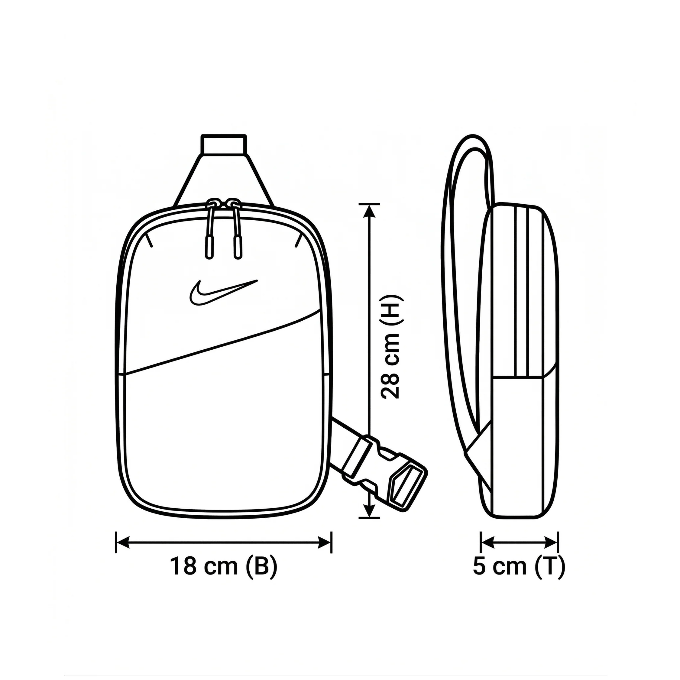 Nike	Aura Crossbody Bag - Image 5