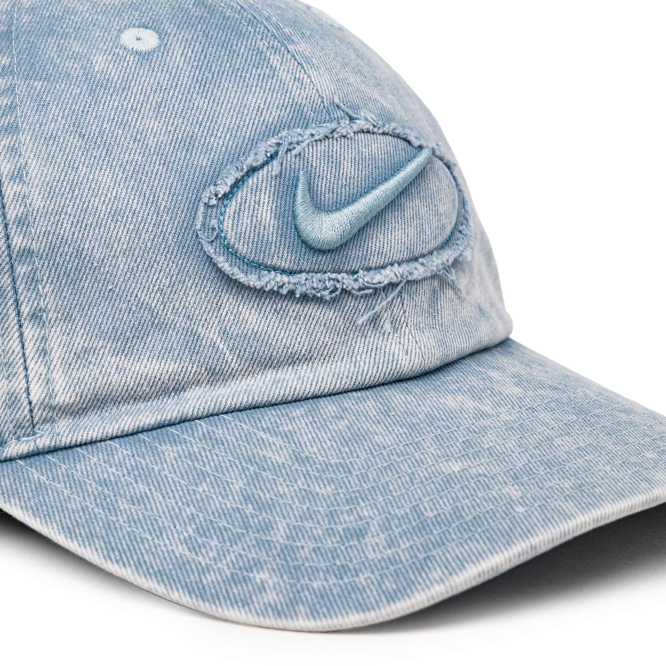 Nike	Club Unstructured Denim Patch Cap - Image 2