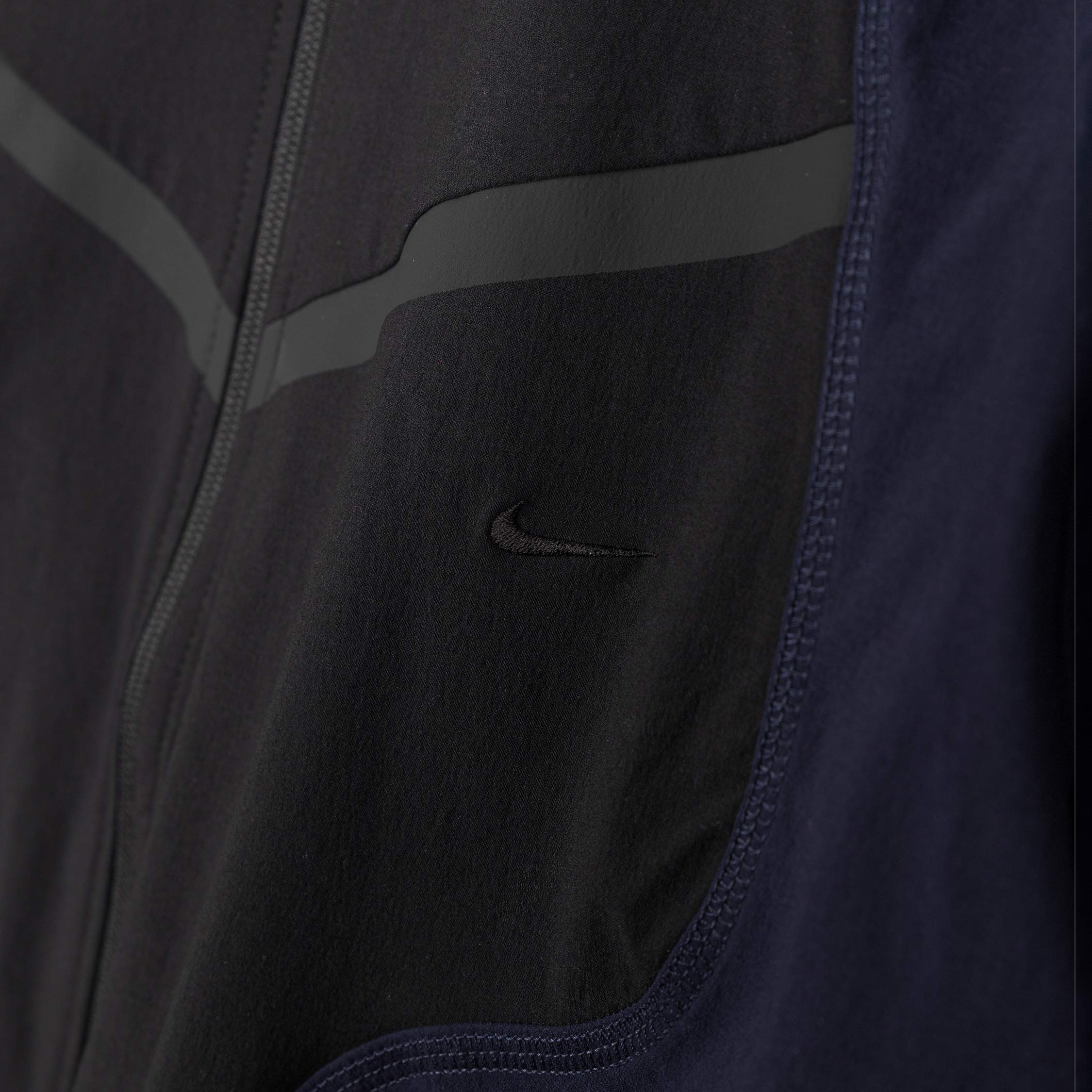 Nike	Tech Dri-Fit Woven Full-Zip Color-Block Windrunner Jacket - Image 5