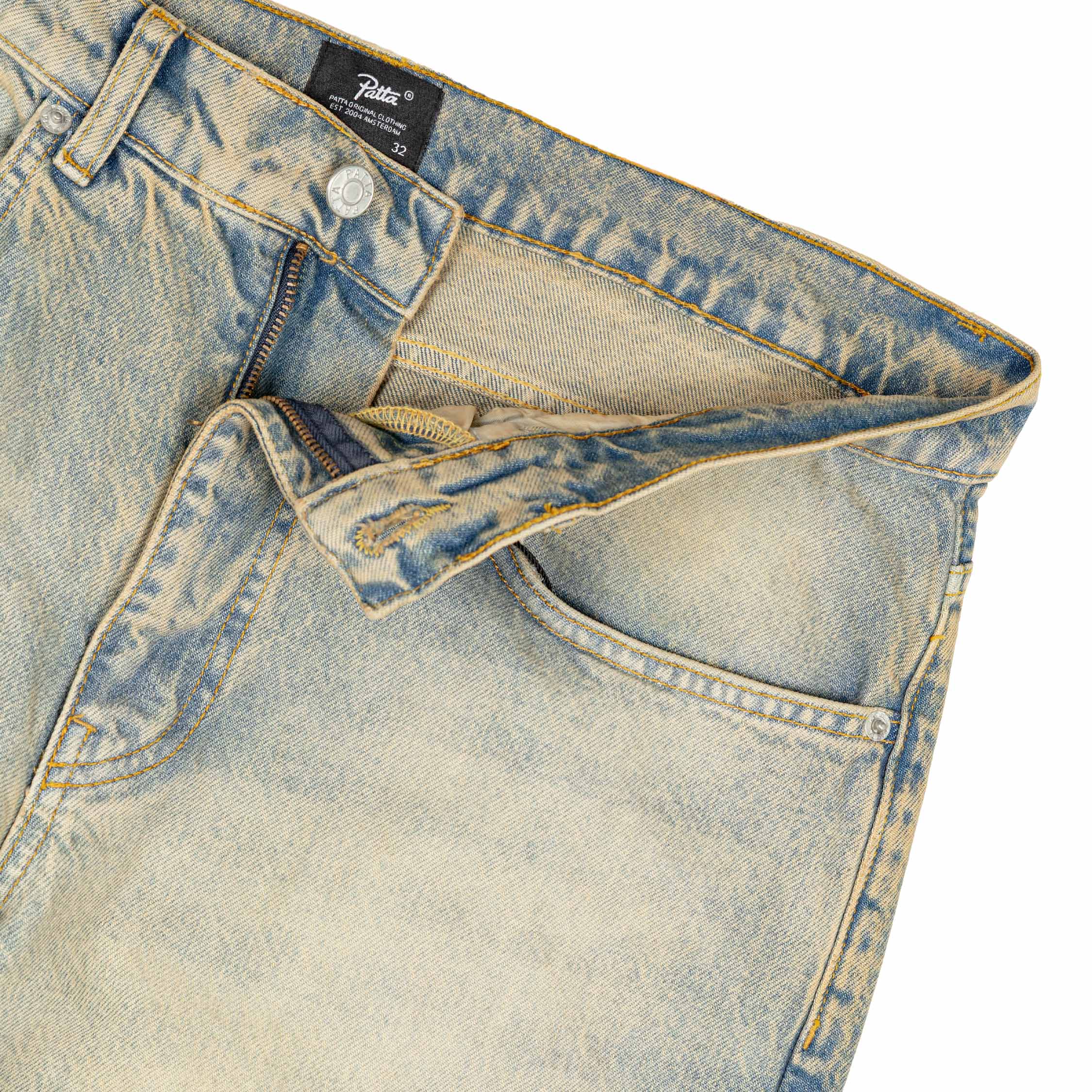 Patta Dirty Whiskers Denim Pants - Image 3